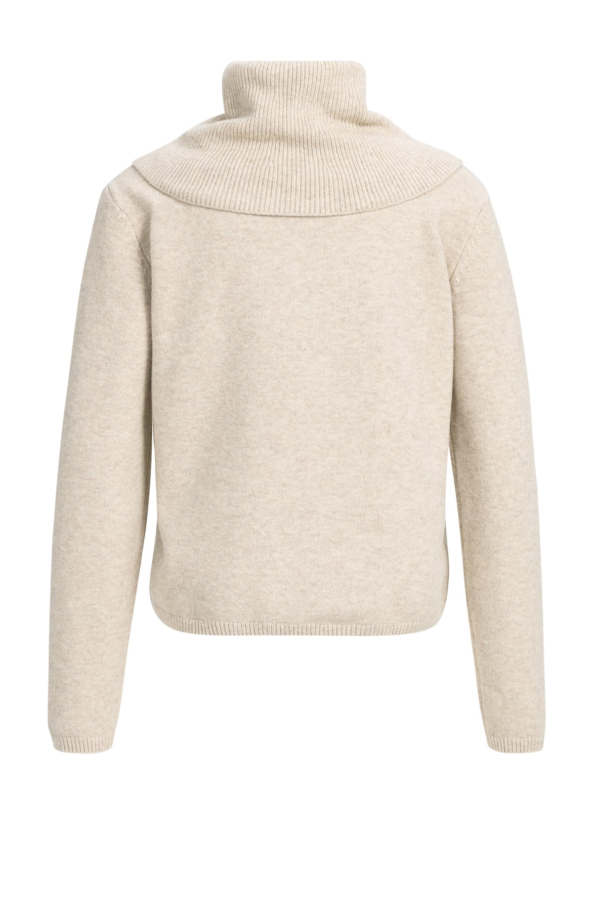 YAYA Trui Sjaal Light Beige