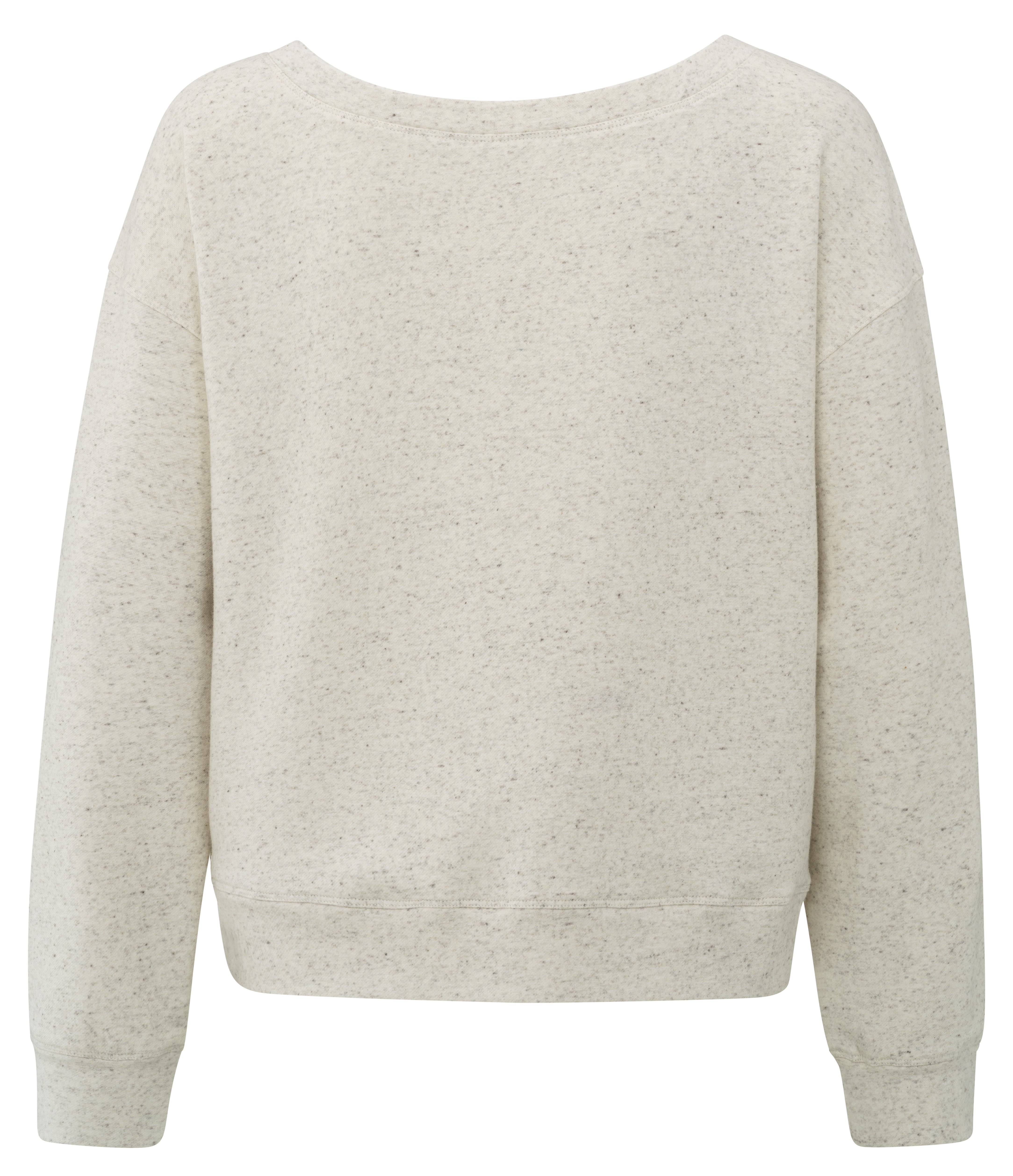 Gemeleerde Sweater Boothals YAYA