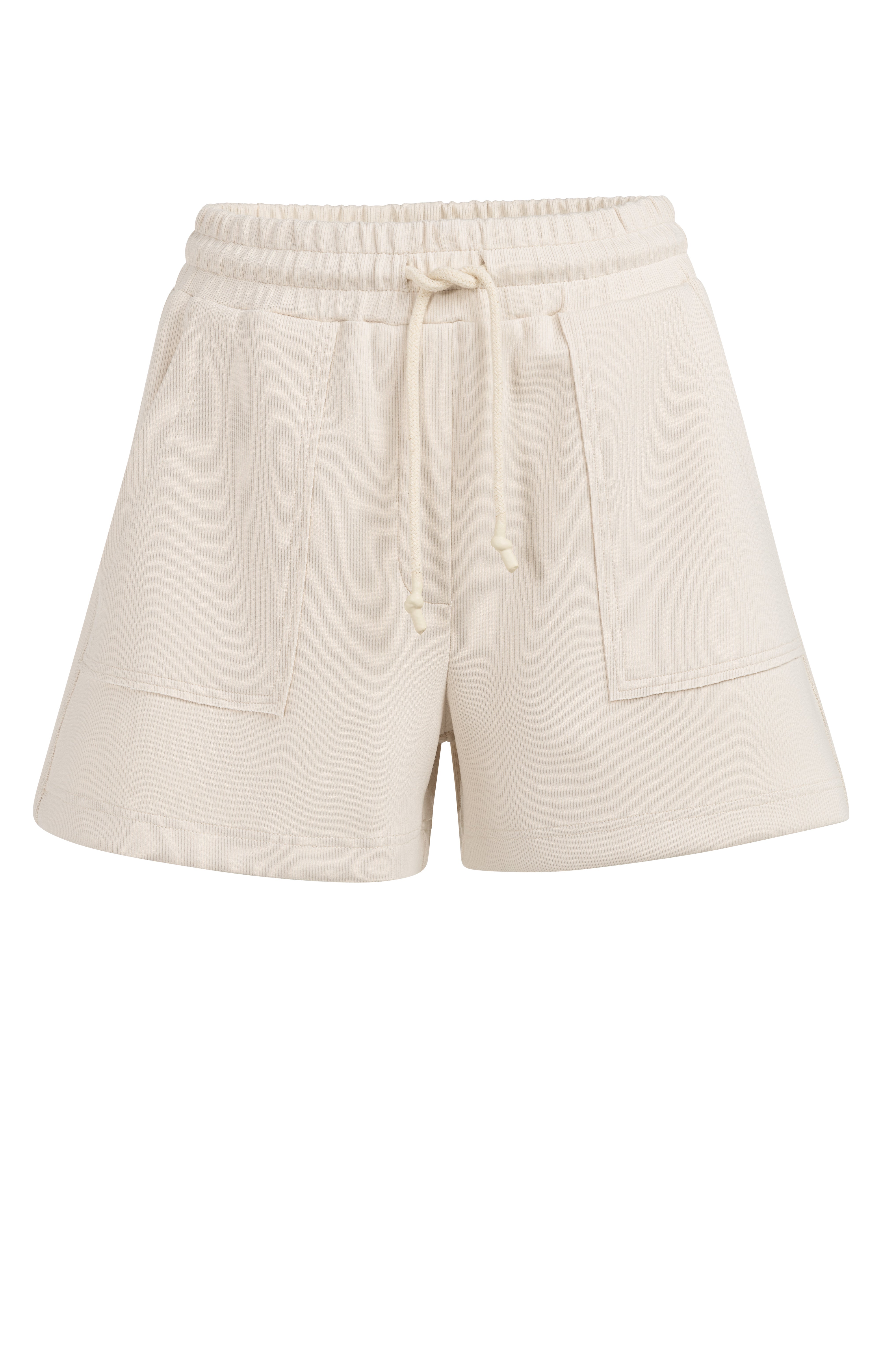Yaya Jersey Short Cloud Creme