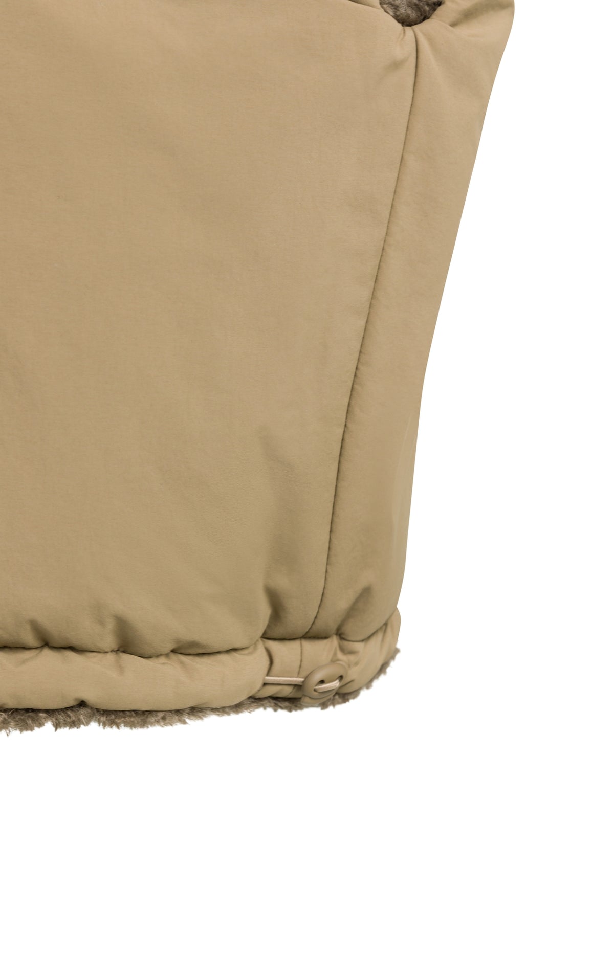 YAYA Omkeerbare Bodywarmer Met Capuchon Black/Brown