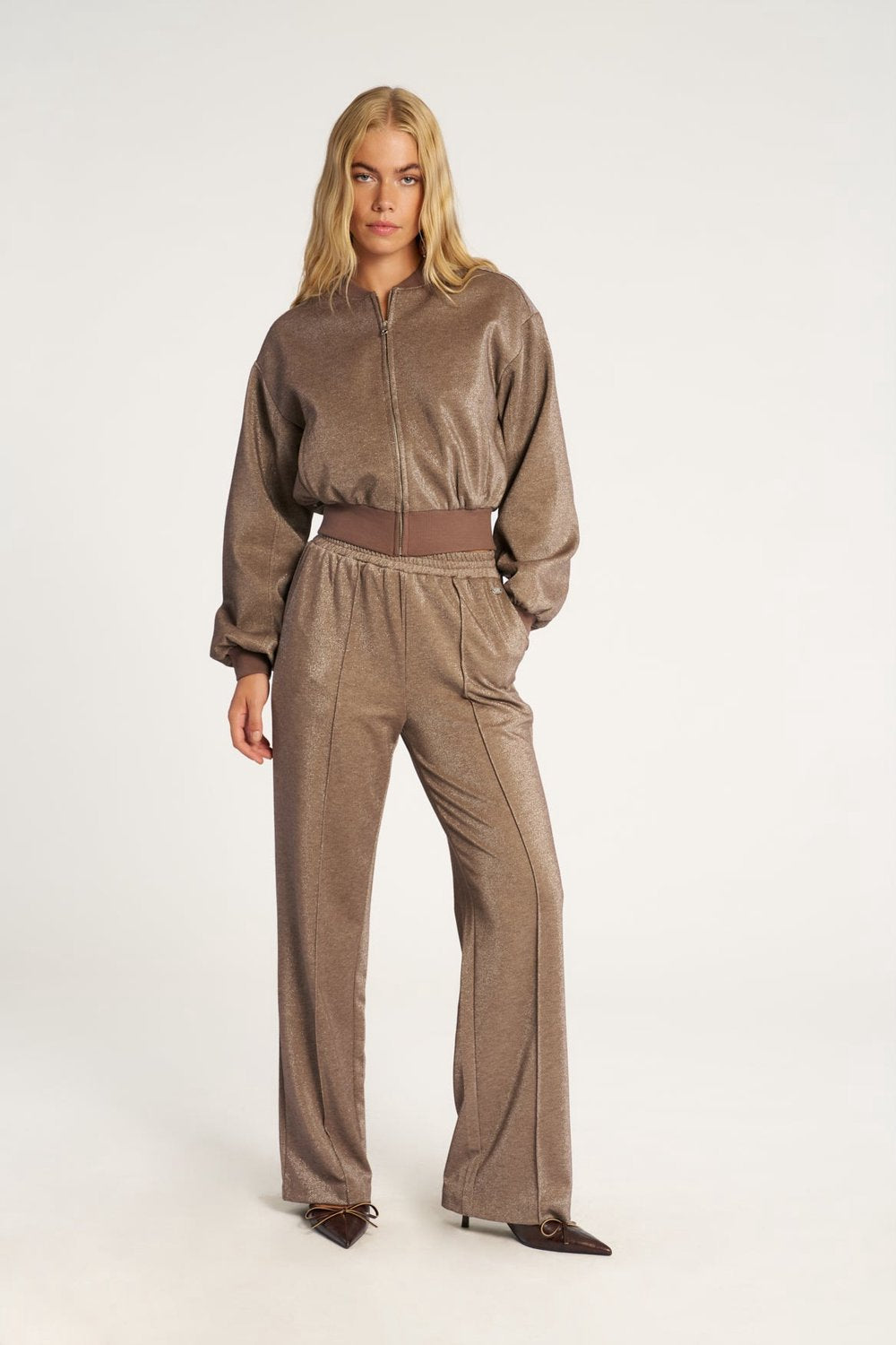 Lofty Manner Bomber Jessie Taupe