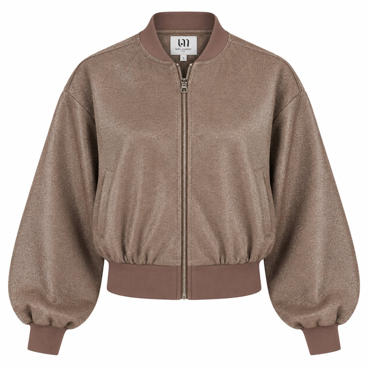 Lofty Manner Bomber Jessie Taupe