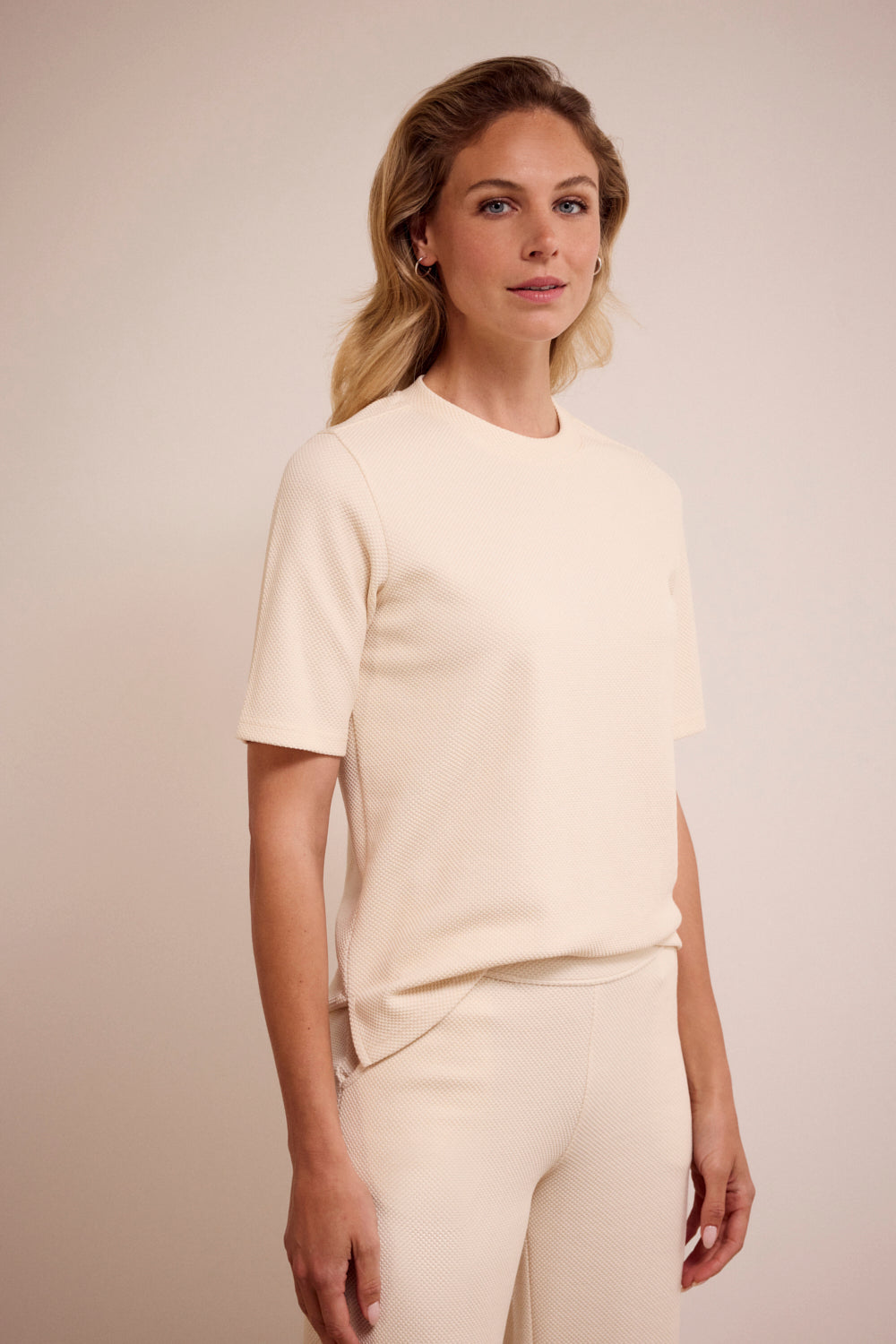Wide Leg Trousers Tramontana Stone