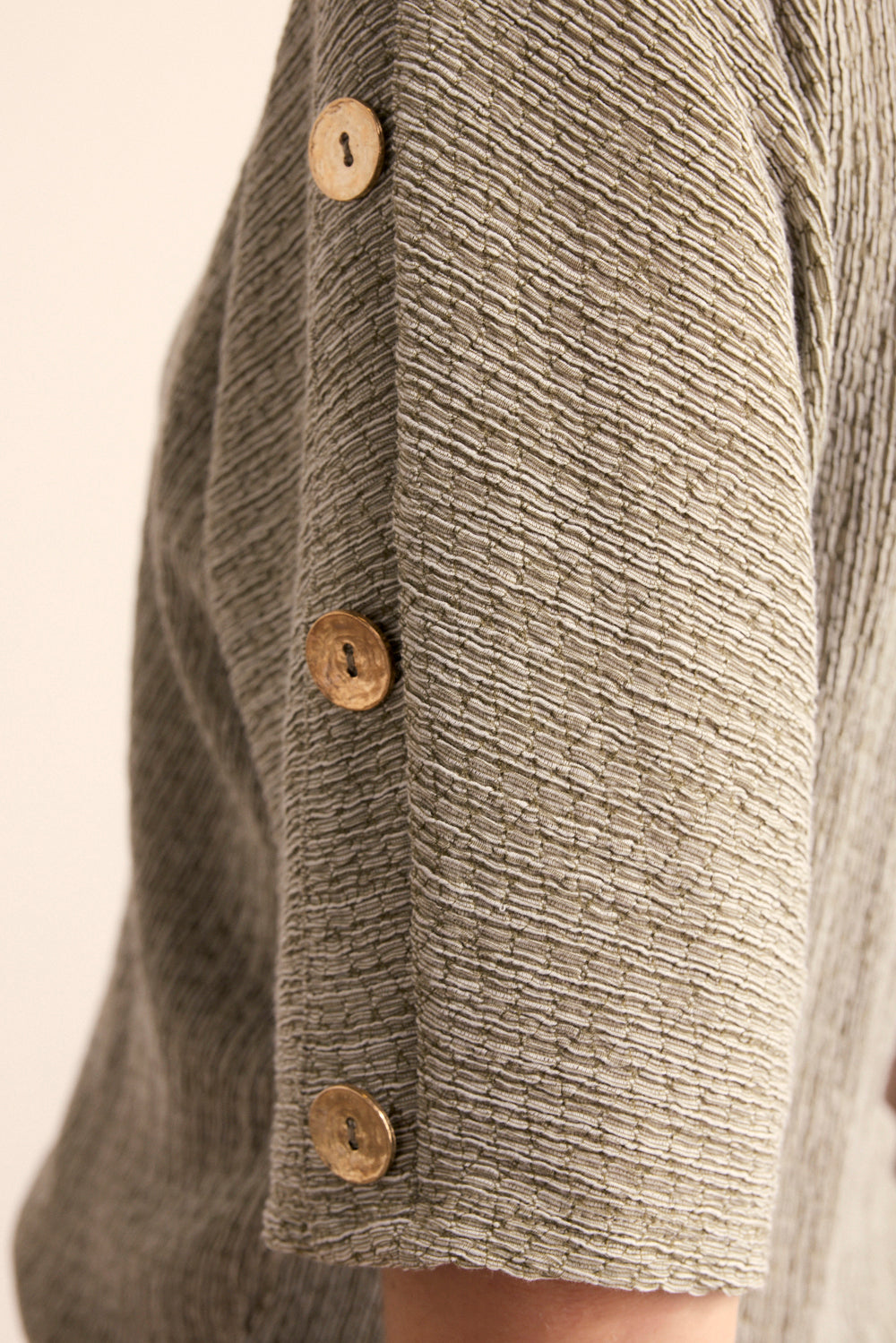 Tramontana Top Button Aloe