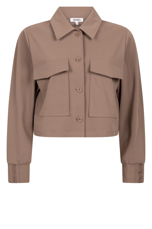 Travel Jacket RIA ZOSO Mocha