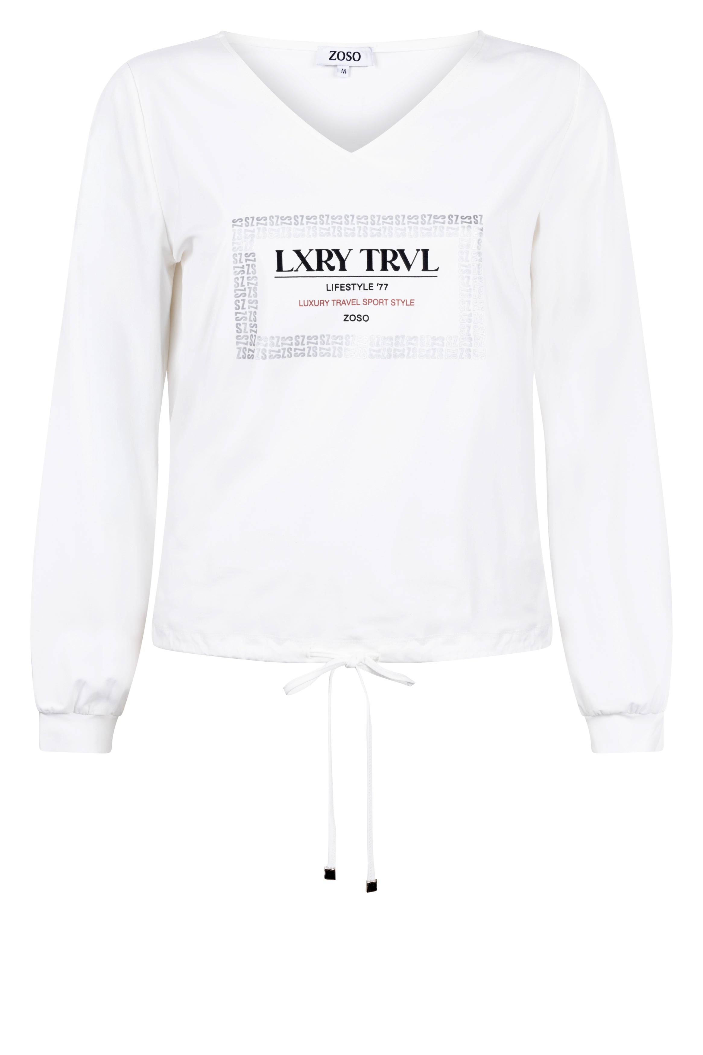 ZOSO T-shirt Travel Fame Off White