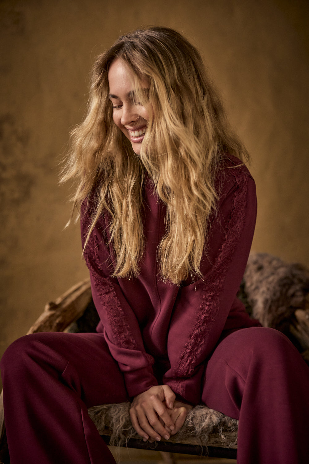 Tramontana Sweat Jumper Pomegr
