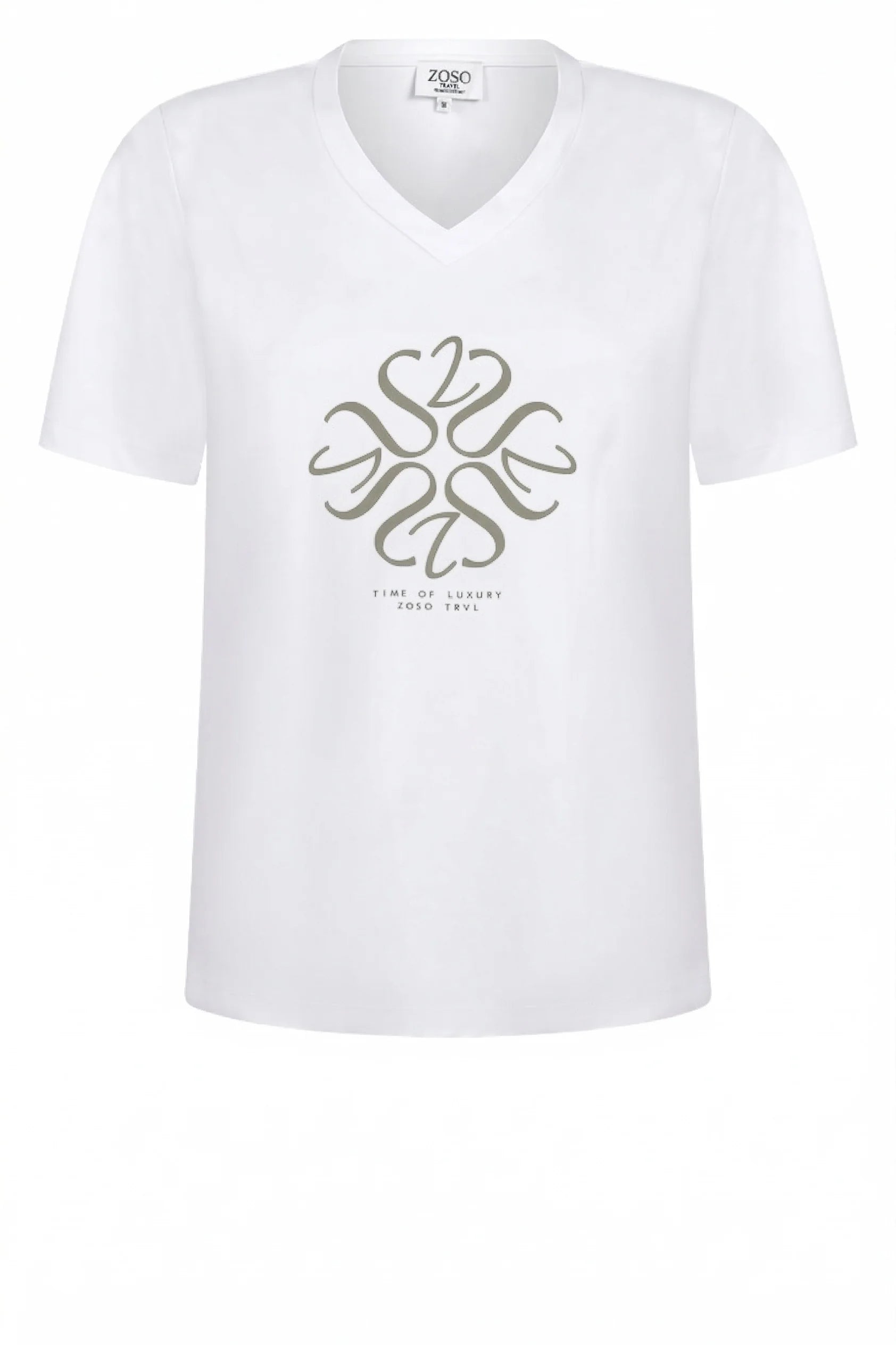 Zoso T-shirt Dion White/Sage