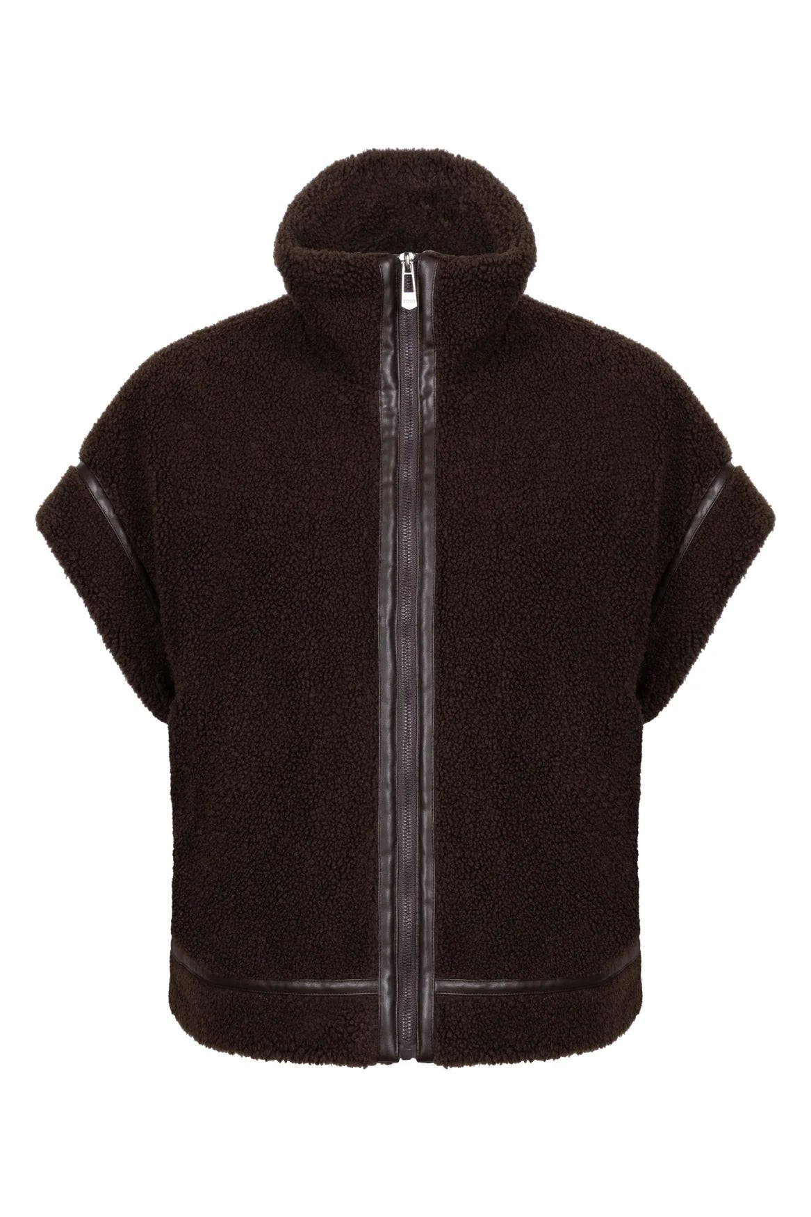 ZOSO Waistcoat Annelot Espresso