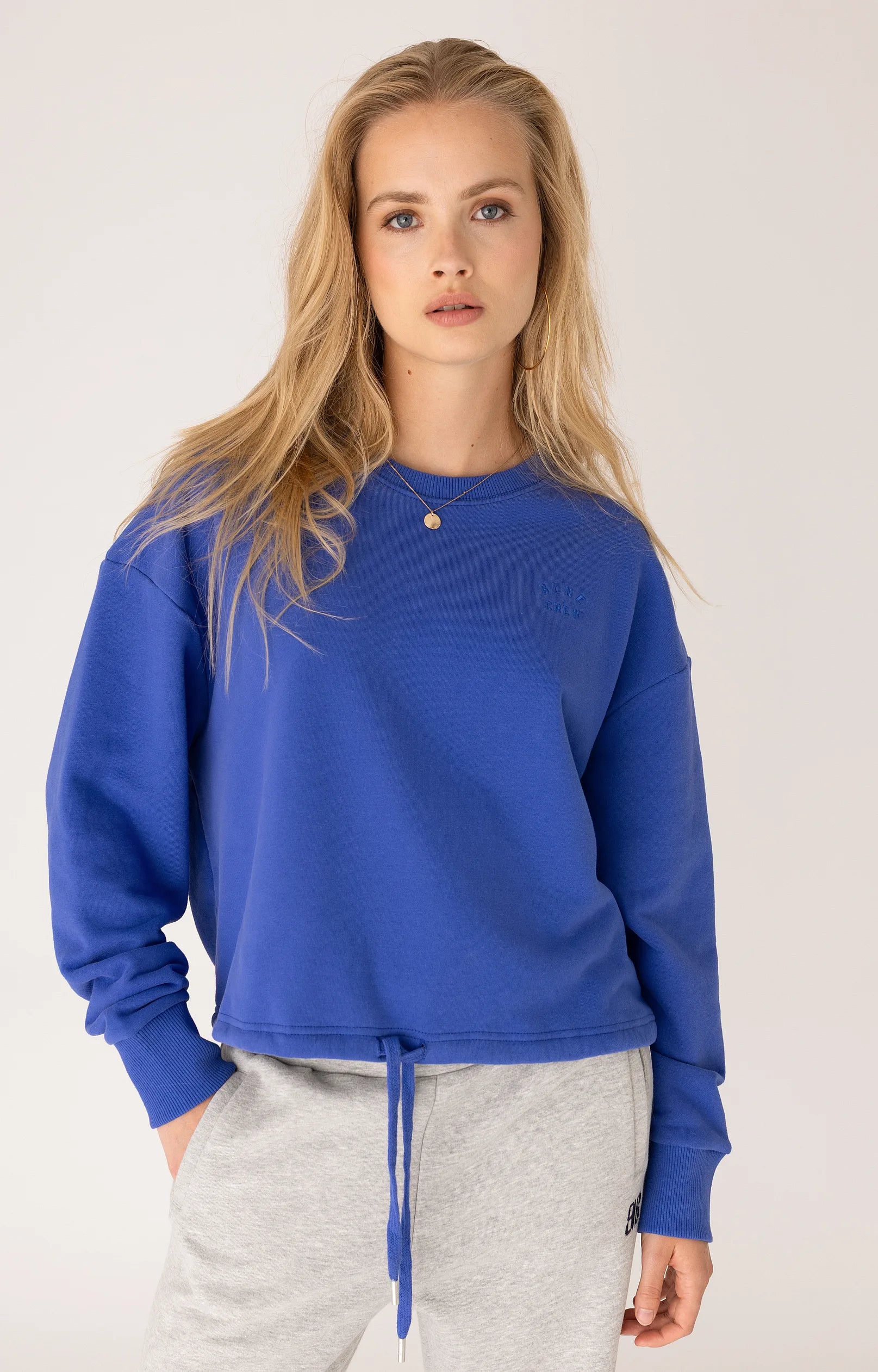 Anna Blue Sweater Bahar Blue