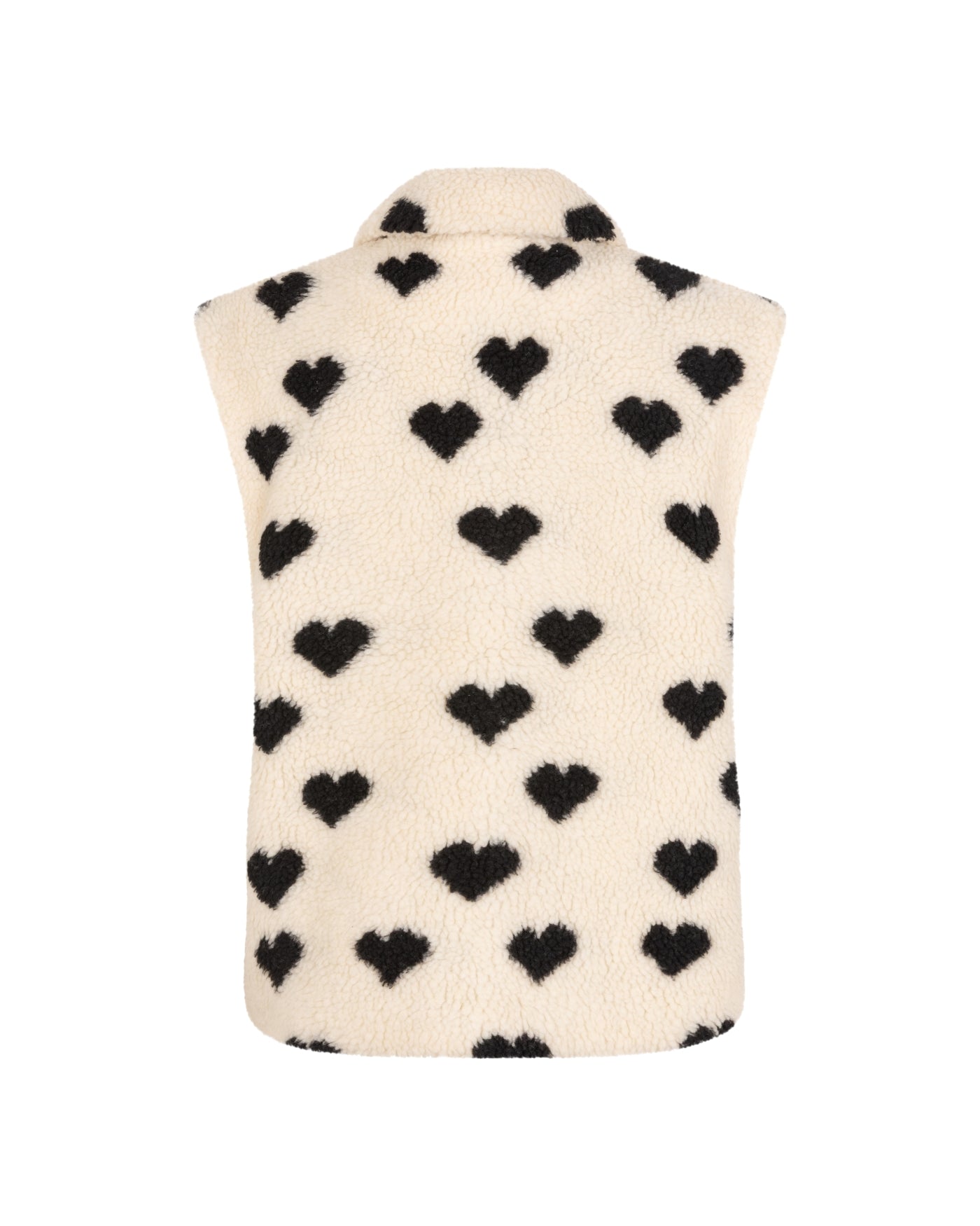 Lofty Manner Gilet Beatrice Off White Black