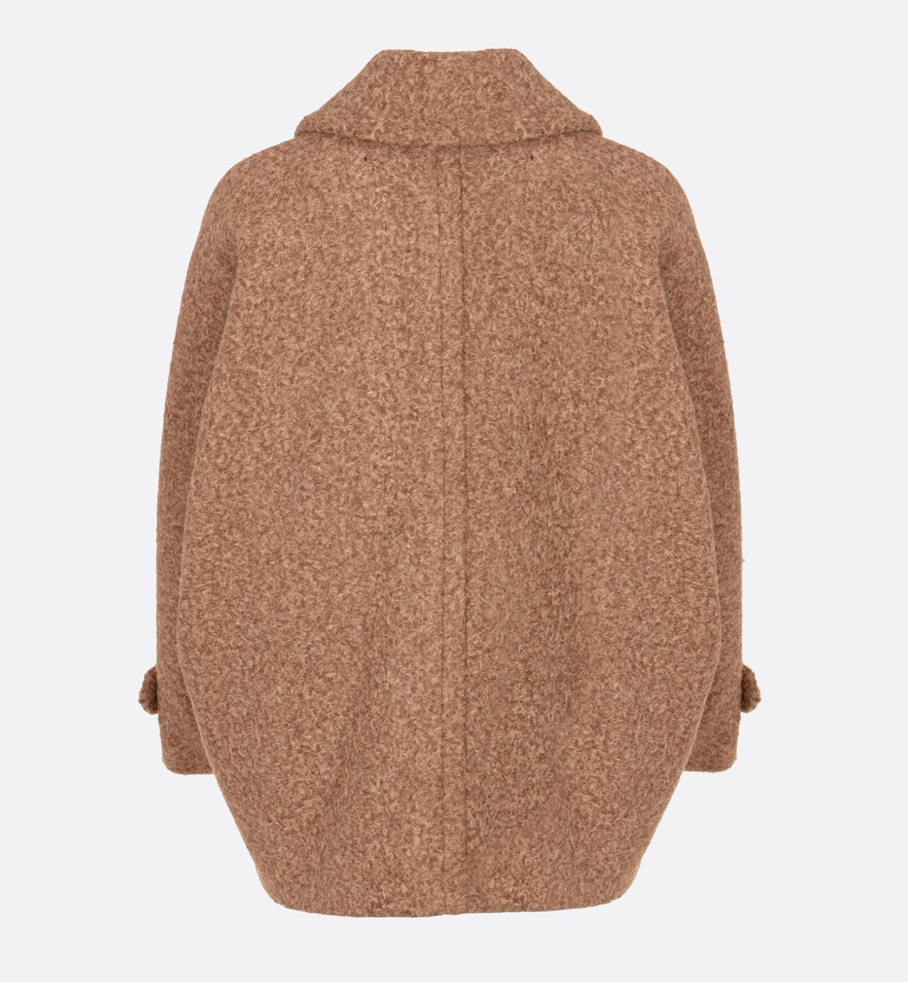 Winterjas Cape Giacomo Oatmilk