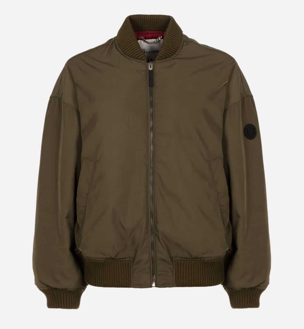 Winterjas Bomberjack Giacomo Burgundy