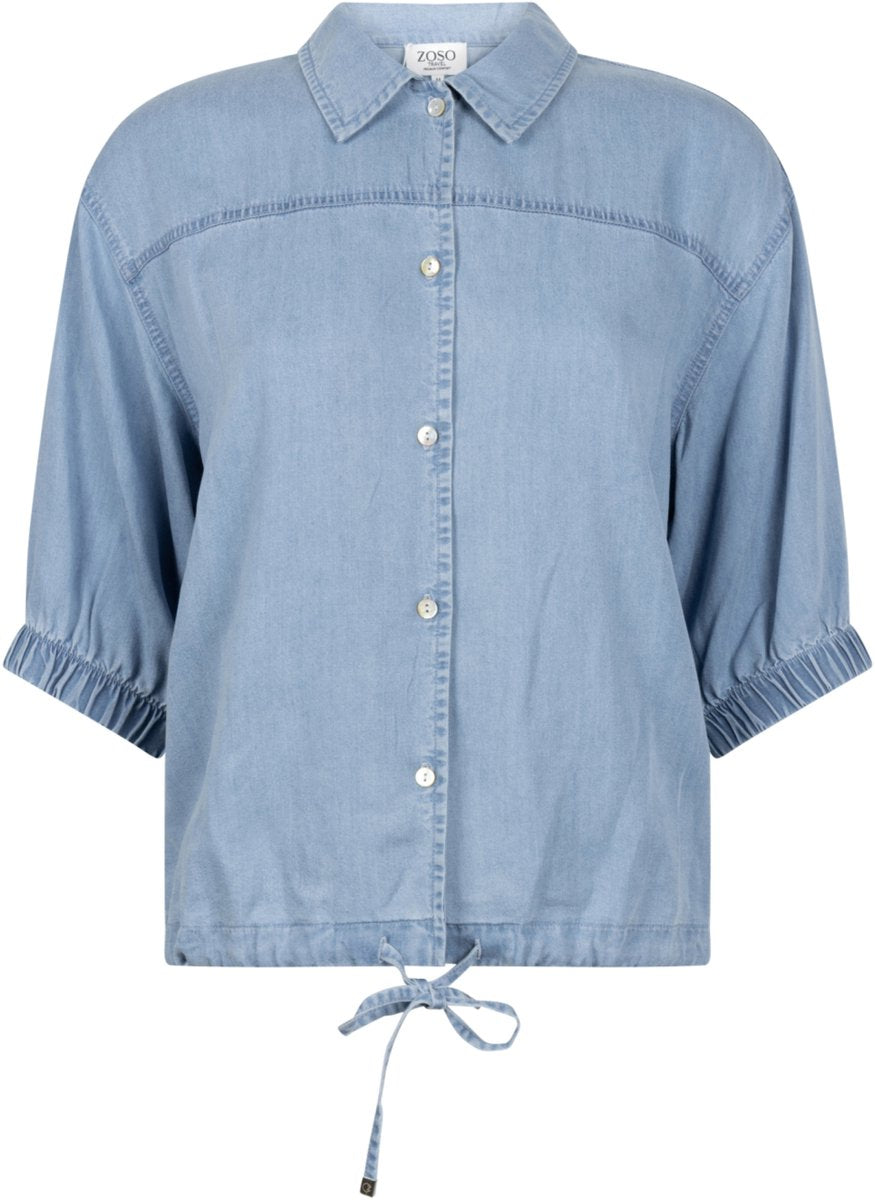 Zoso Blouse Maaike Light Denim