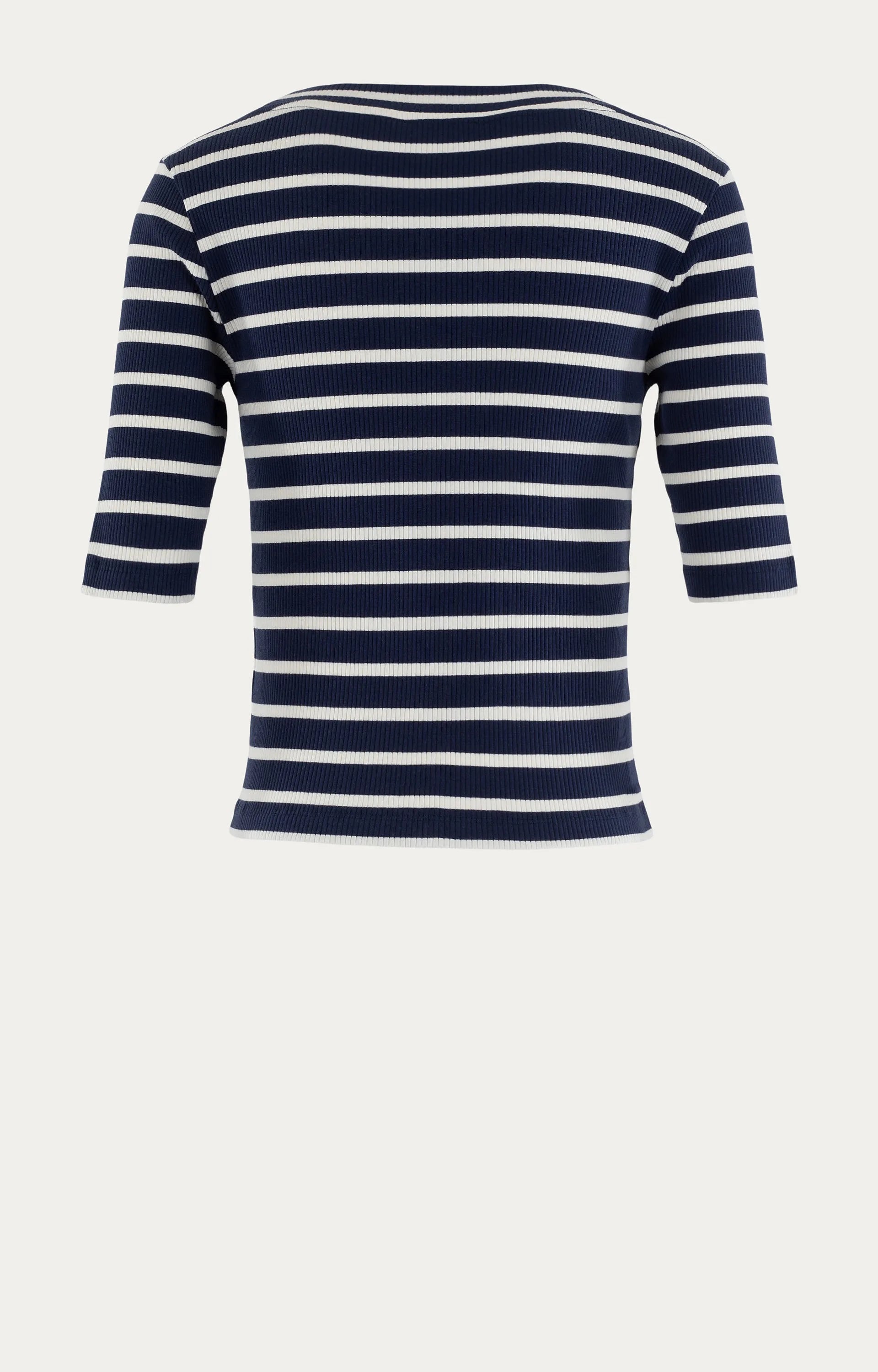 Anna Blue Tshirt Kelly Navy Blue Stripe