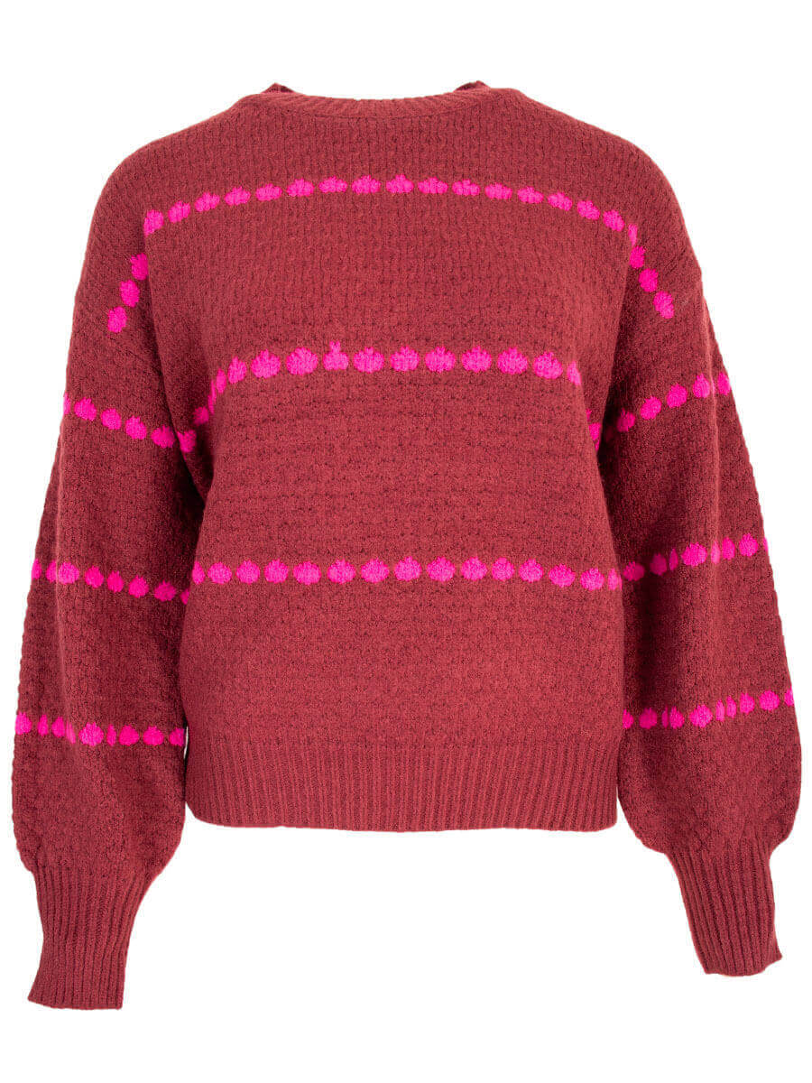 Azzurro Trui Bordeaux Pink