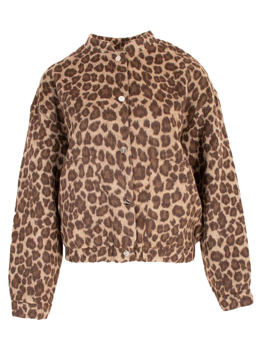 Azzurro Jasje Leopard Print