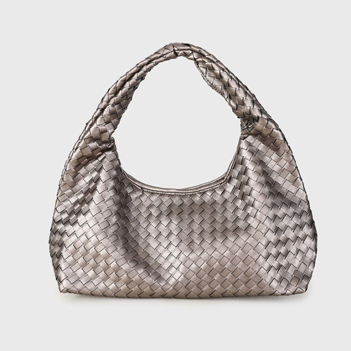 Gevlochten Tasje Grey