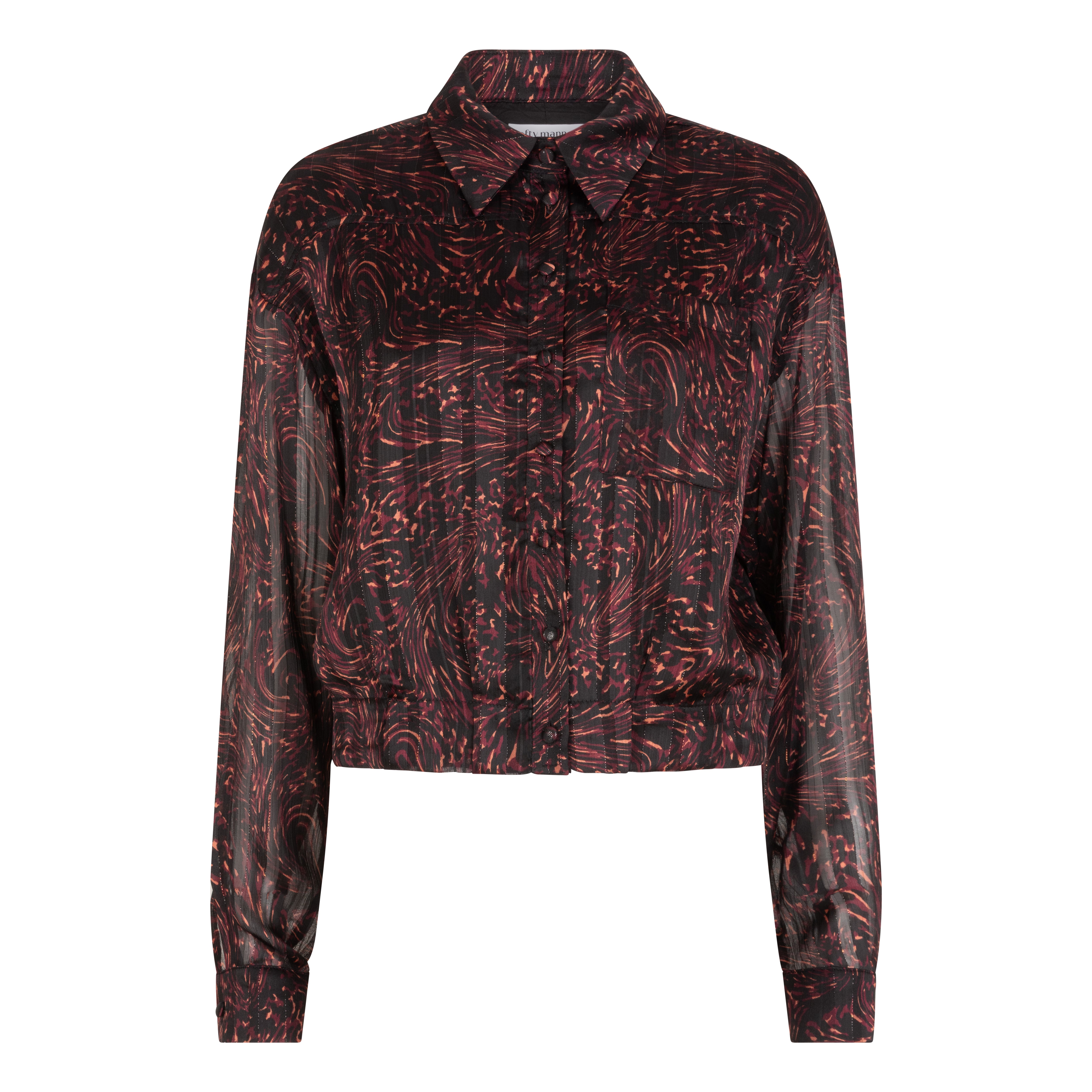 Lofty Manner Blouse Astrid Swirl Print