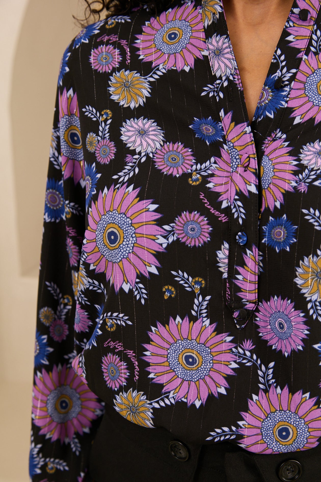 Blouse EMESE Lofty Manner Multi Flower