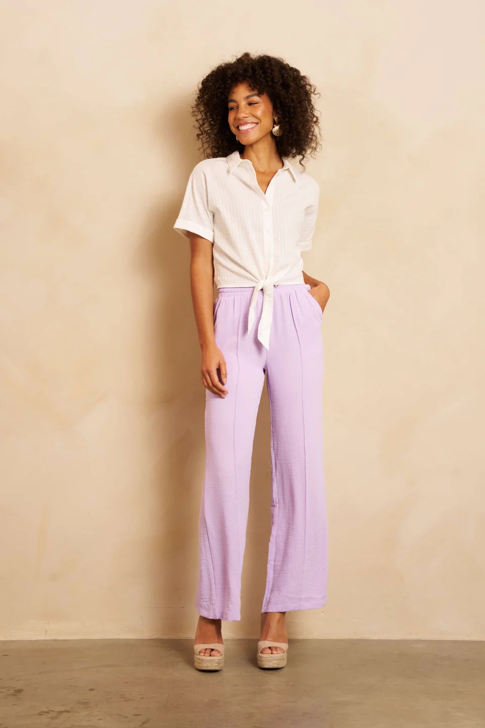 Lofty Manner Blouse Gwyn Off White