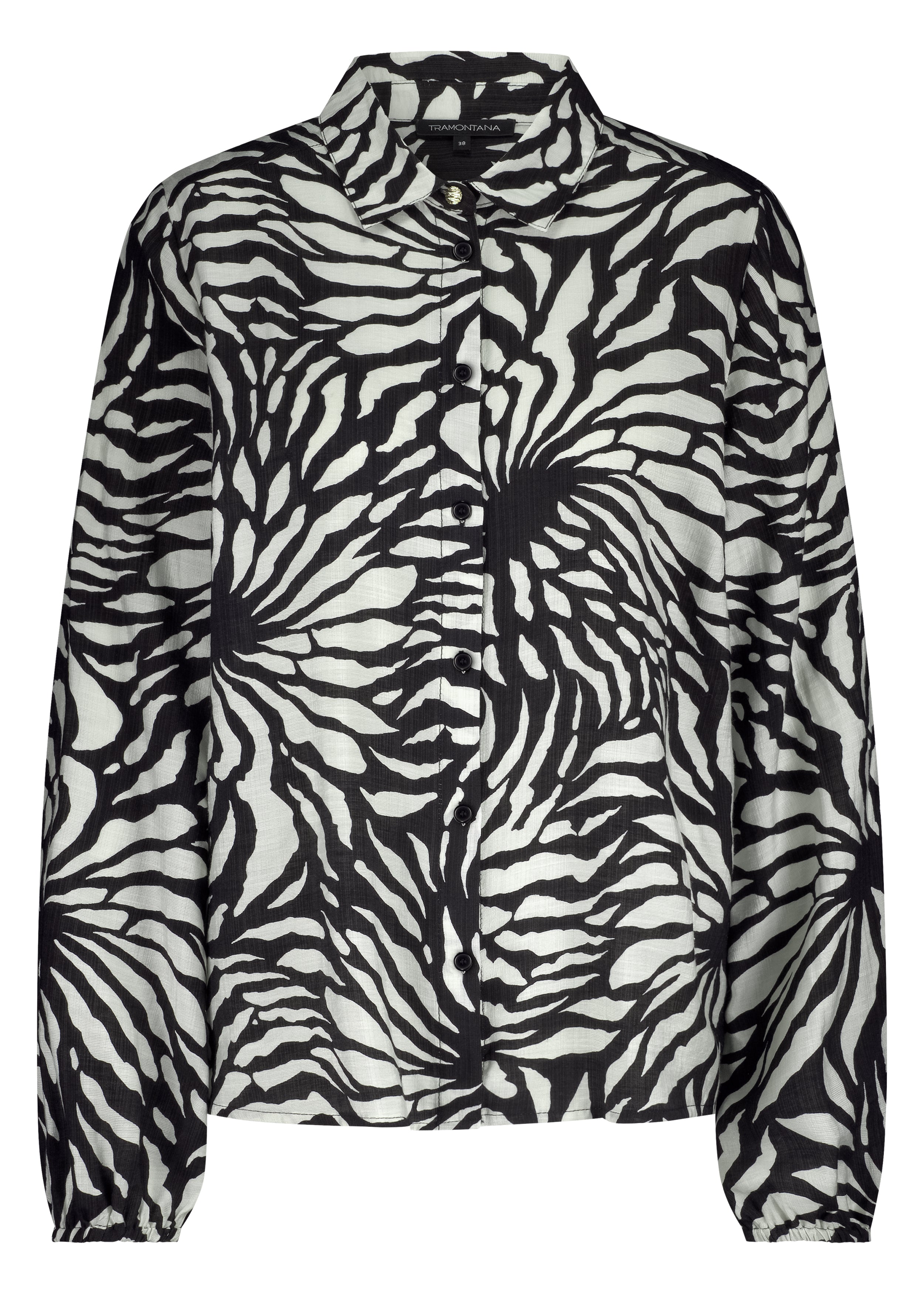 Print Blouse Tramontana Print Blacks