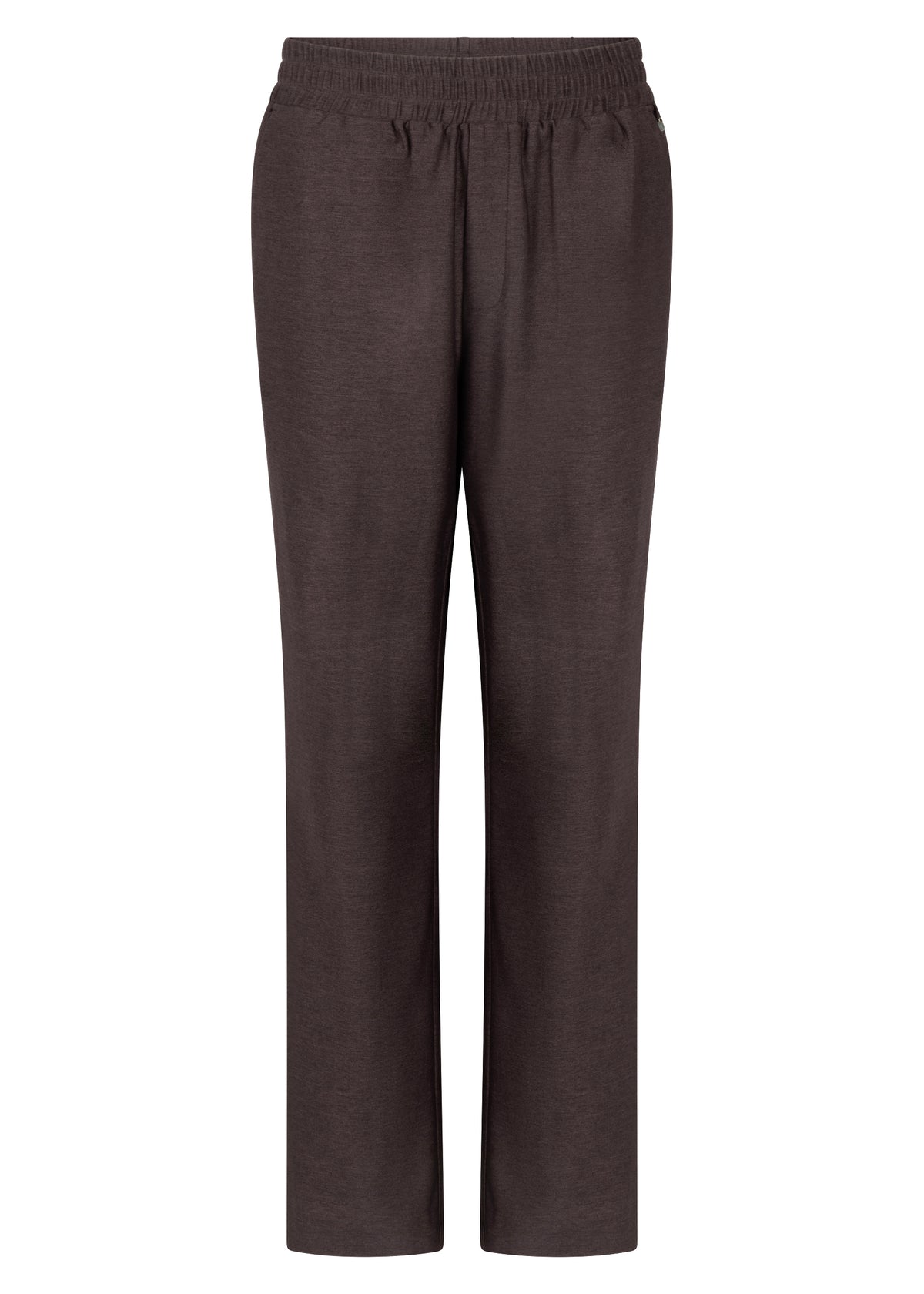 Tramontana Trousers Sideseam Detail Cafe Noir Melange
