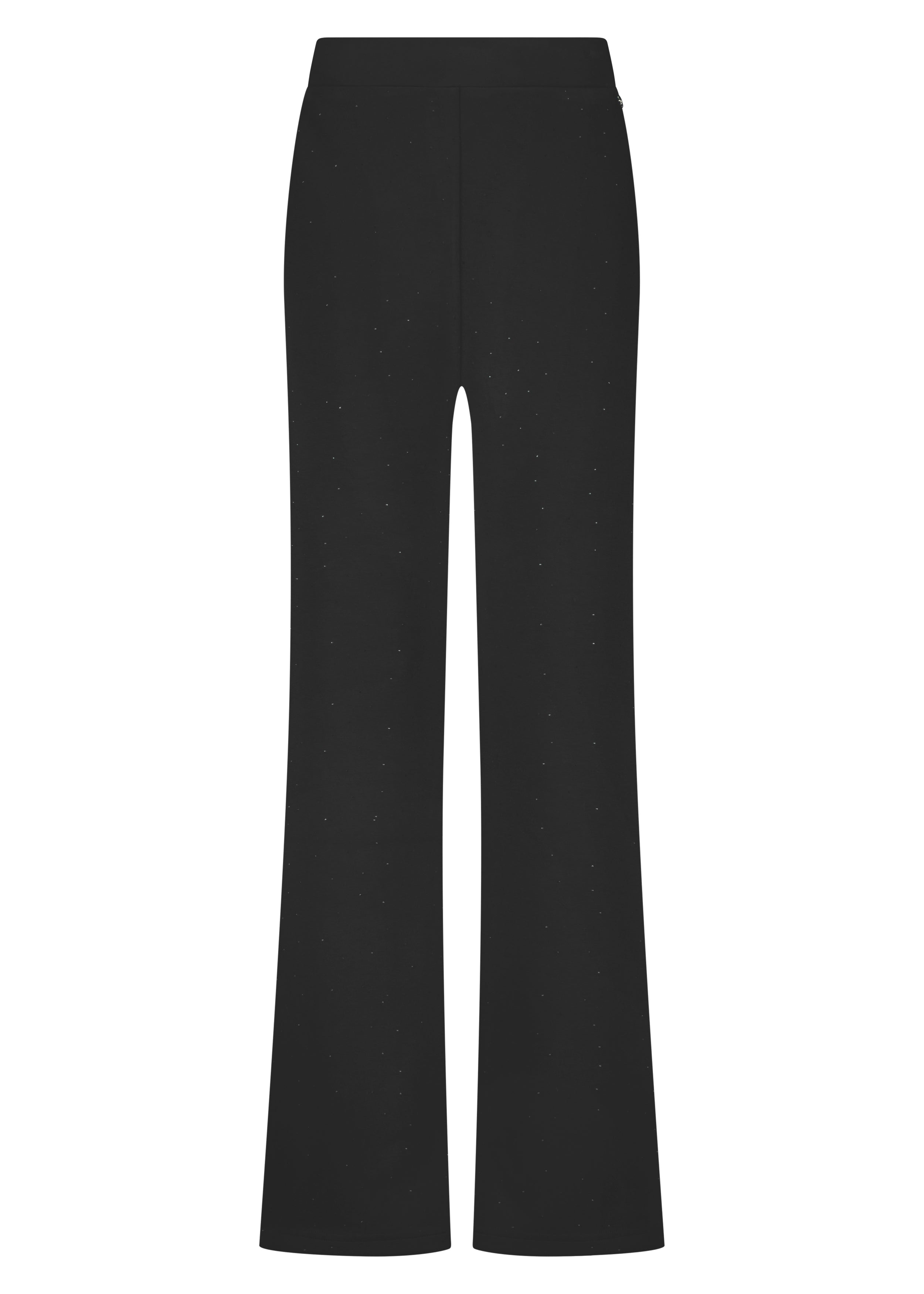 Tramontana Technische Wide-Leg Joggingbroek Met Strassstenen Zwart