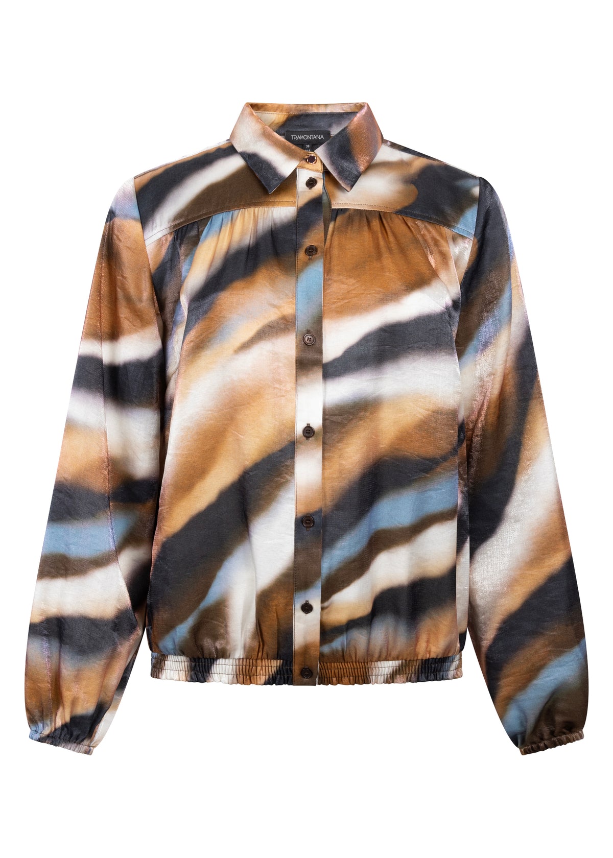 Tramontana Blouse Moody Blue Cascade