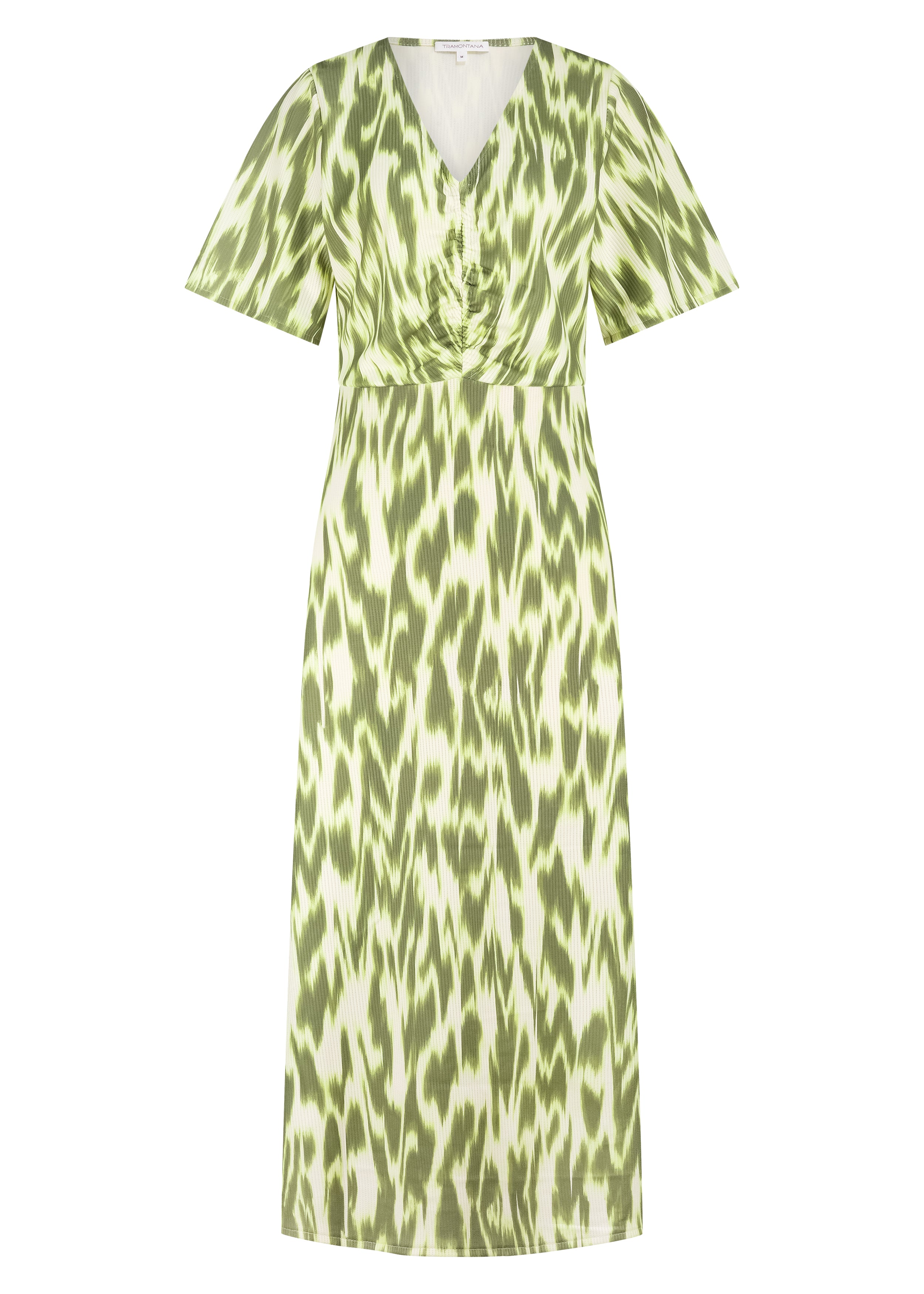 Tramontana Dress Green Fade