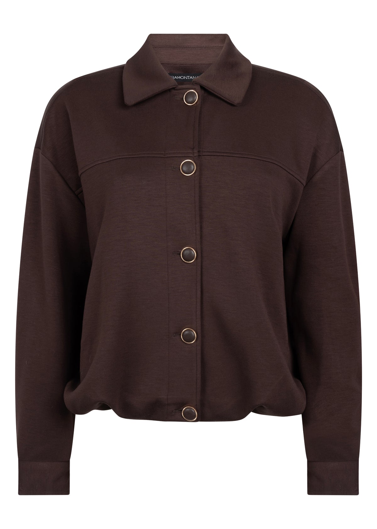Tramontana Technical Sweat Jacket Cafe Noir