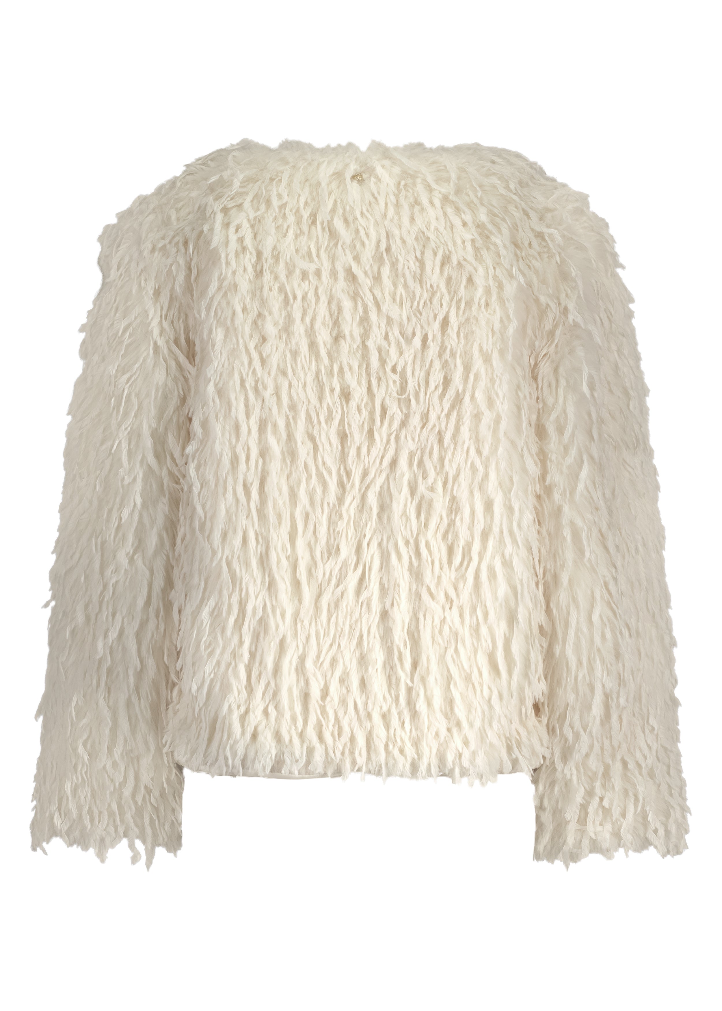 Fluffy Jacket Tramontana Off White