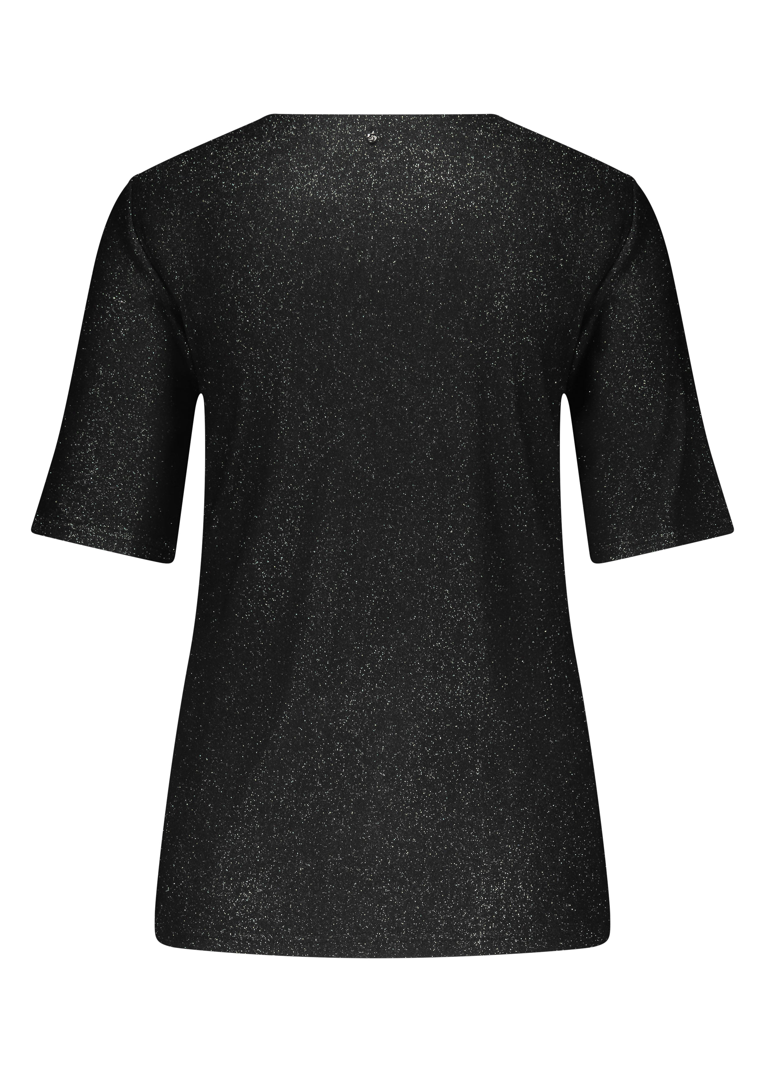 Tramontana Glittertop Met Gedraaid Detail Zwart