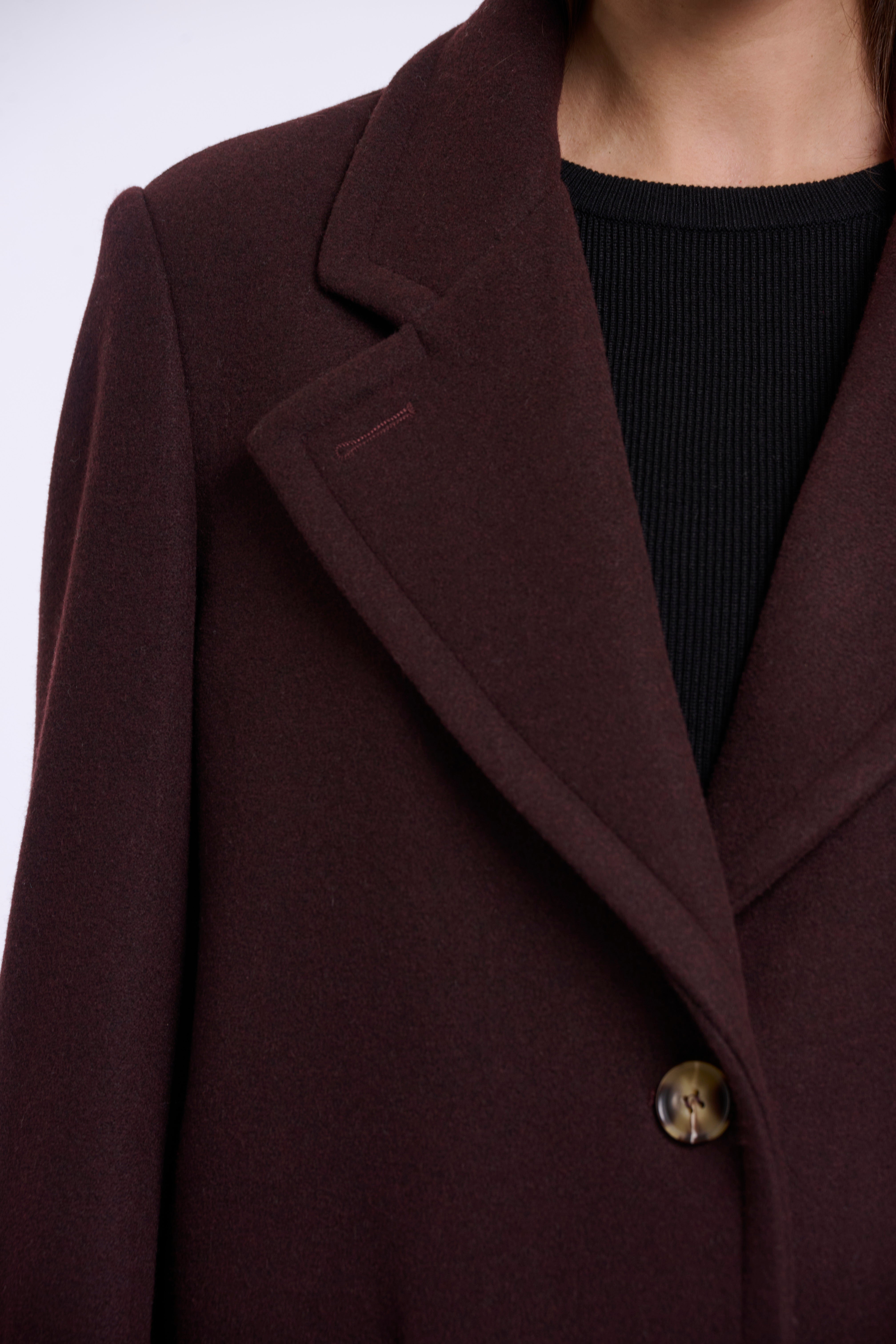 Rino&Pelle Coat Cecile Chocolate Bean