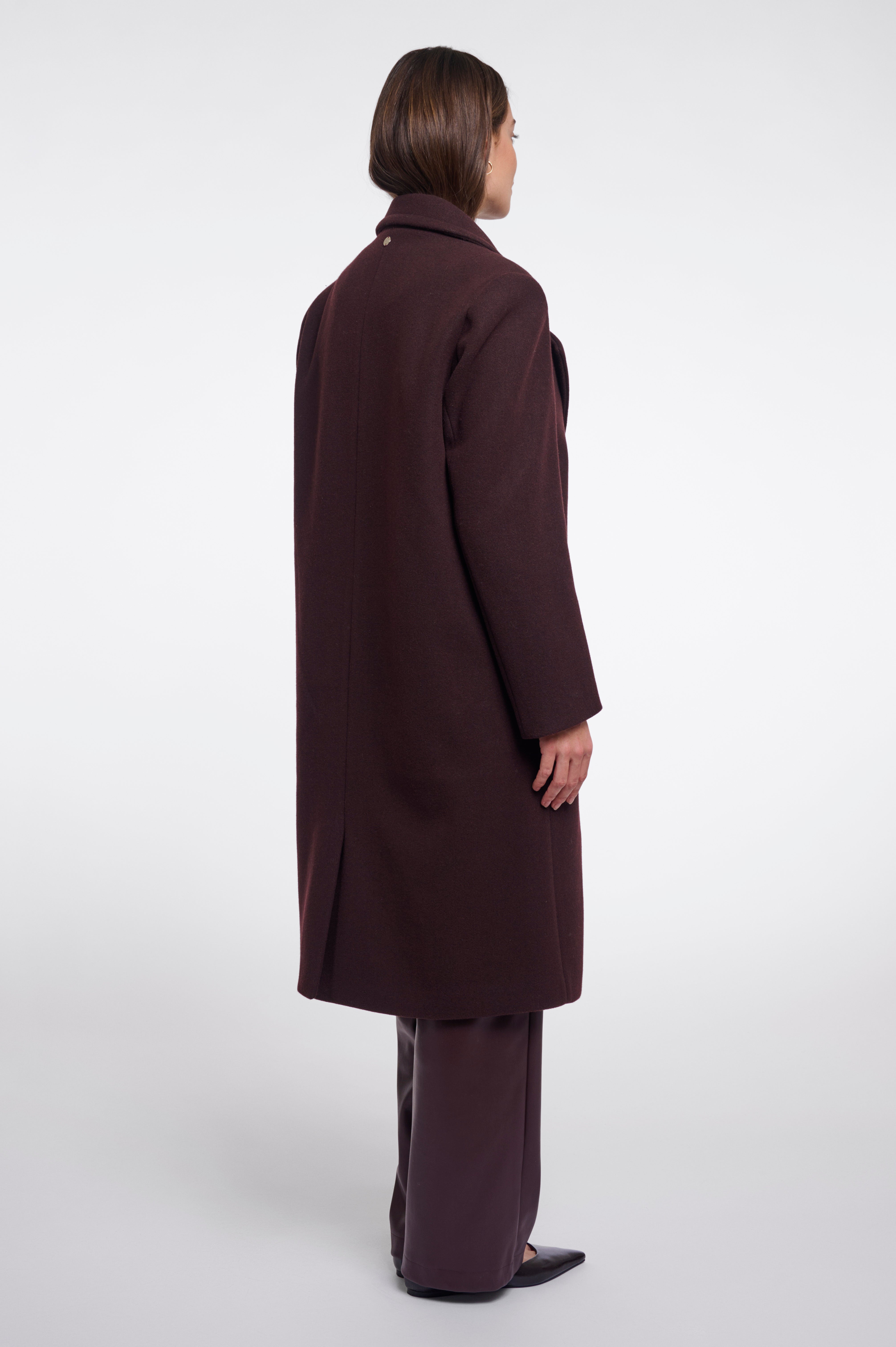 Rino&Pelle Coat Cecile Chocolate Bean