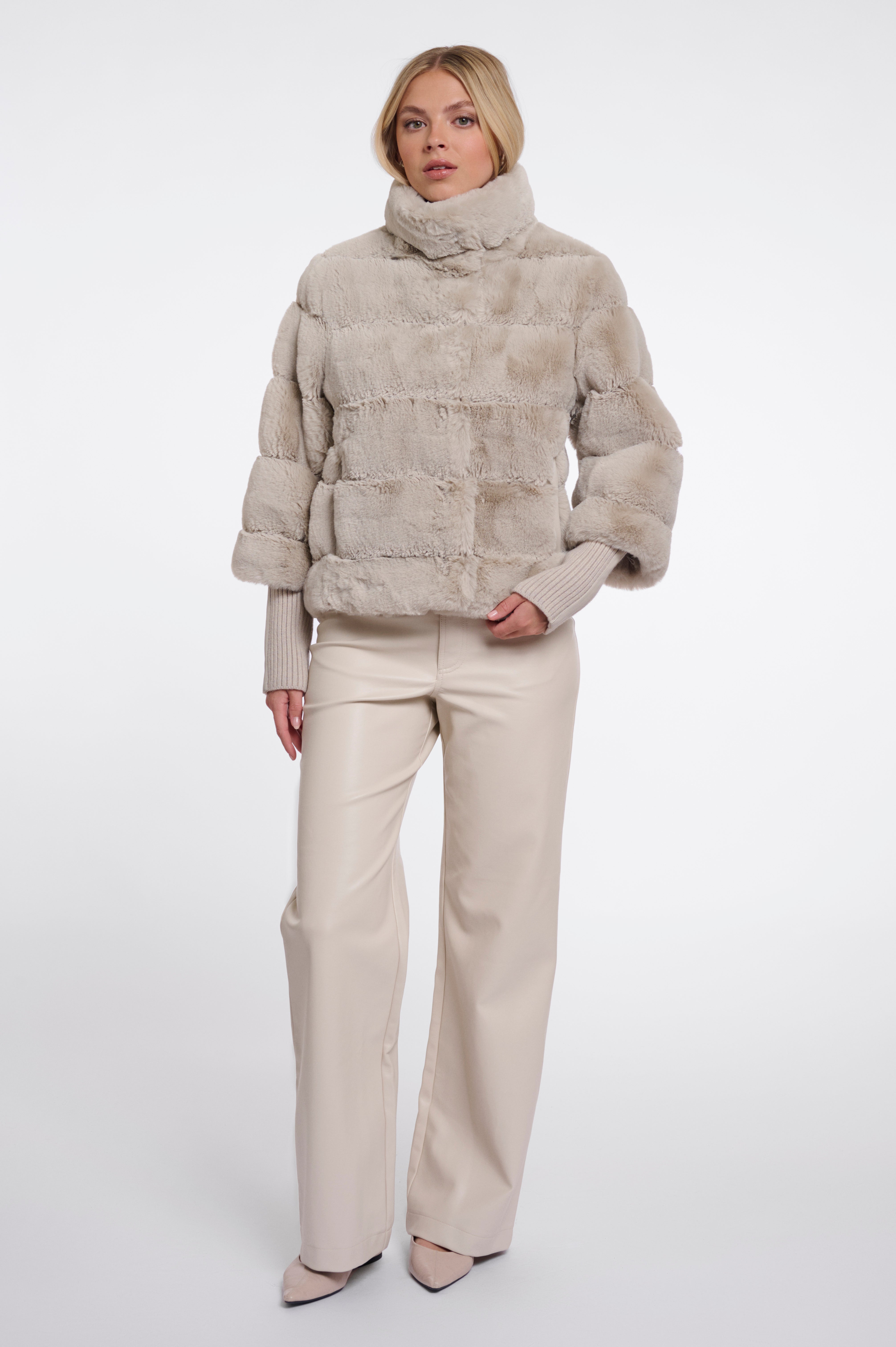 Rino&Pelle Feline Rib Birch