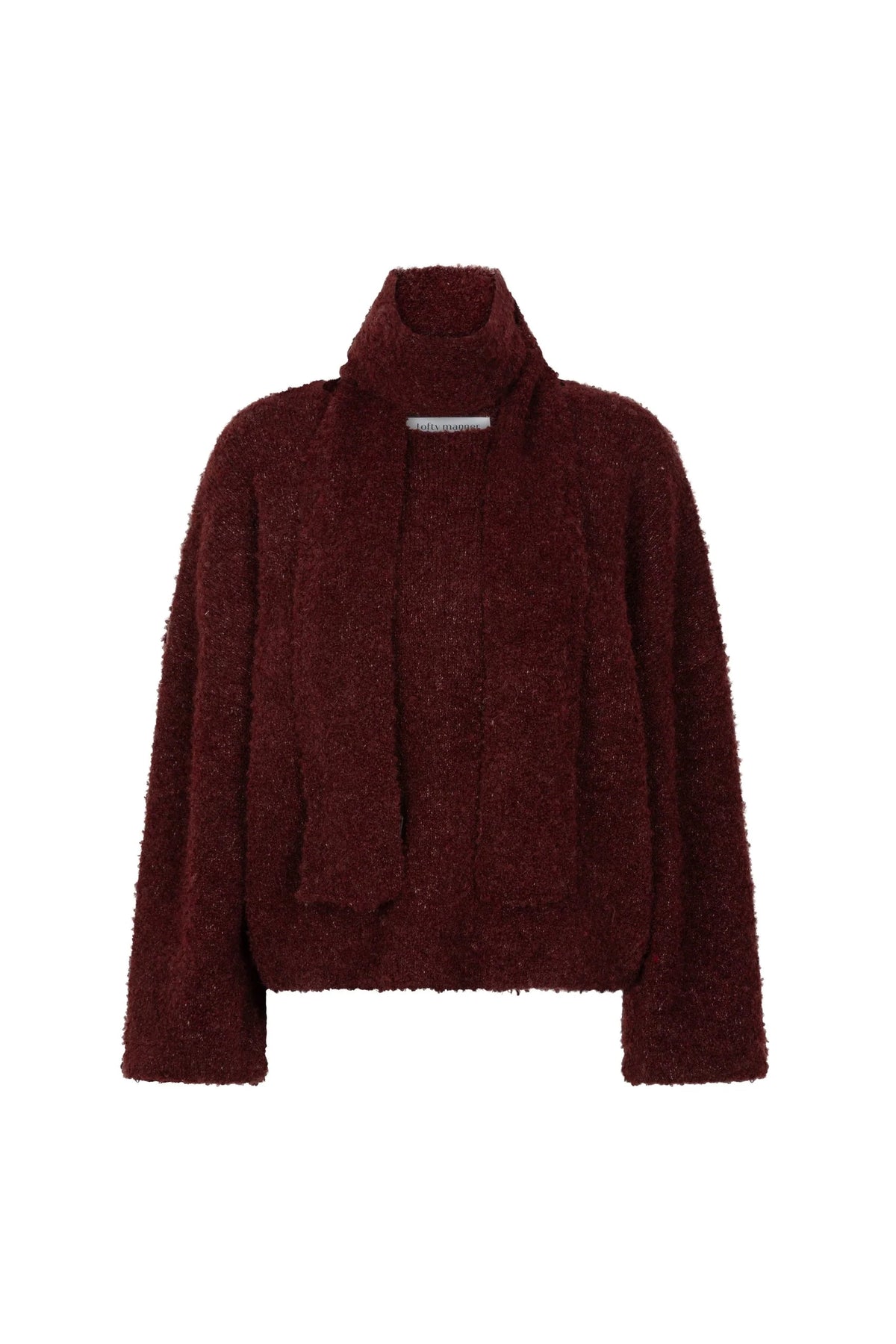 Lofty Manner Jumper Kira Bordeaux