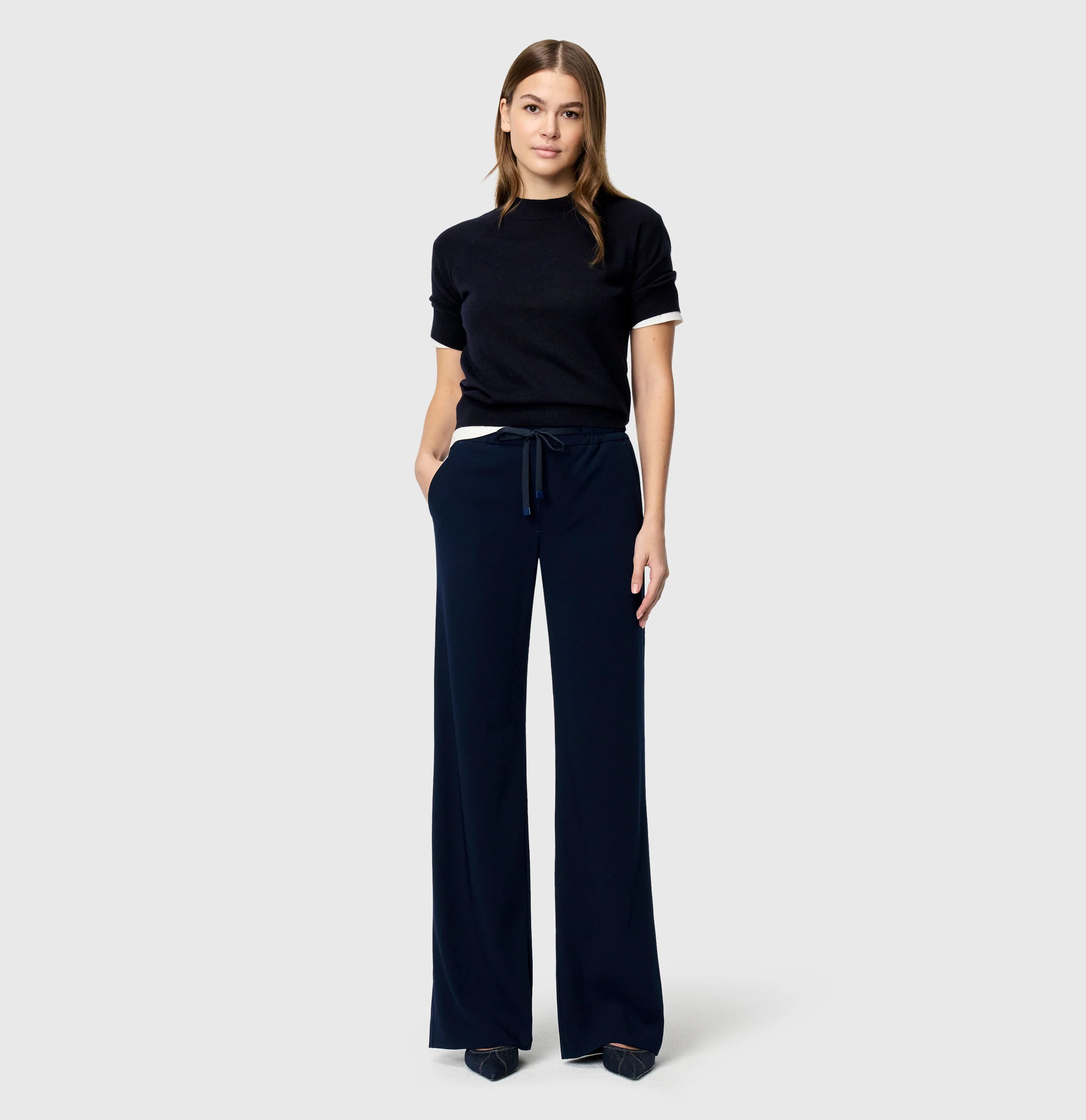 Mac Broek Christy Dark Blue