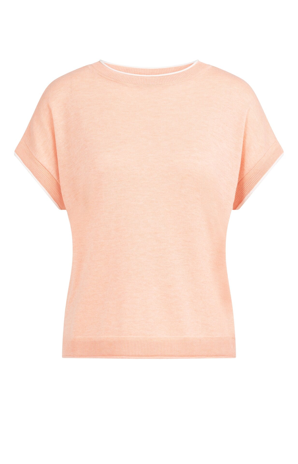 Yaya Knitted Sweater Peach