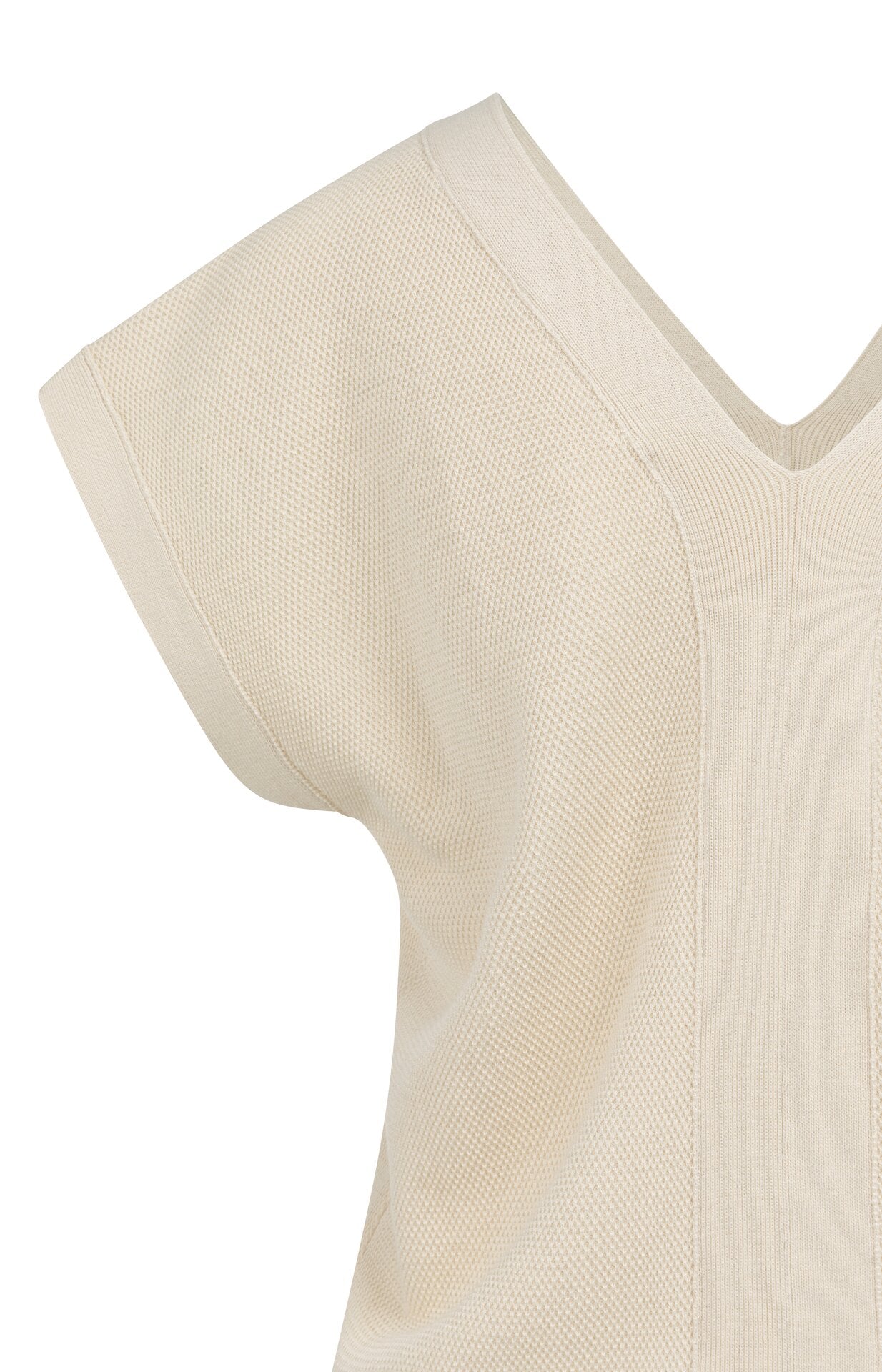 Yaya Mesh Stitch Sweater creme