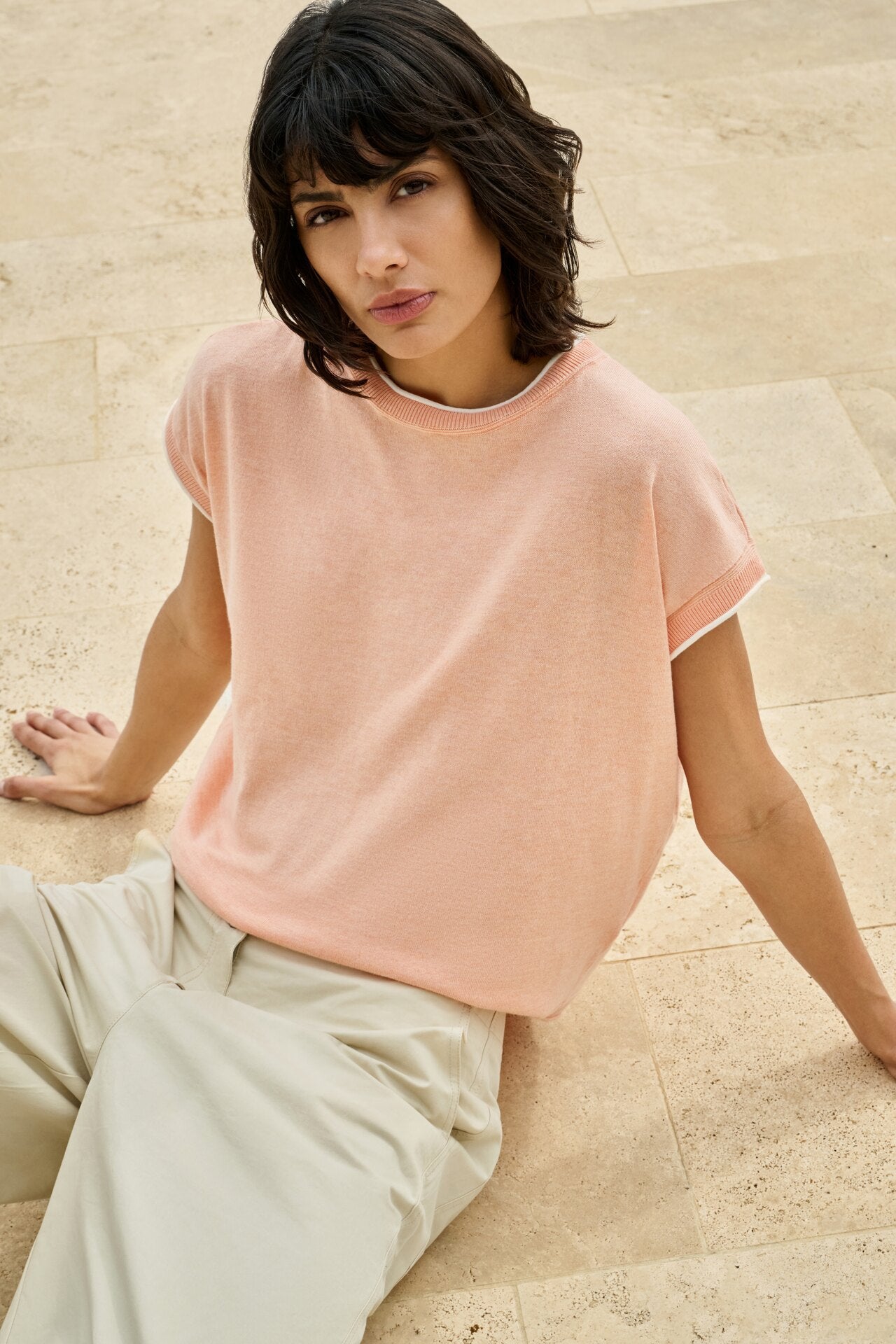 Yaya Sleeveless Peach