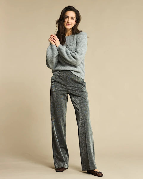 CLAUDETTE LUREX Red Button