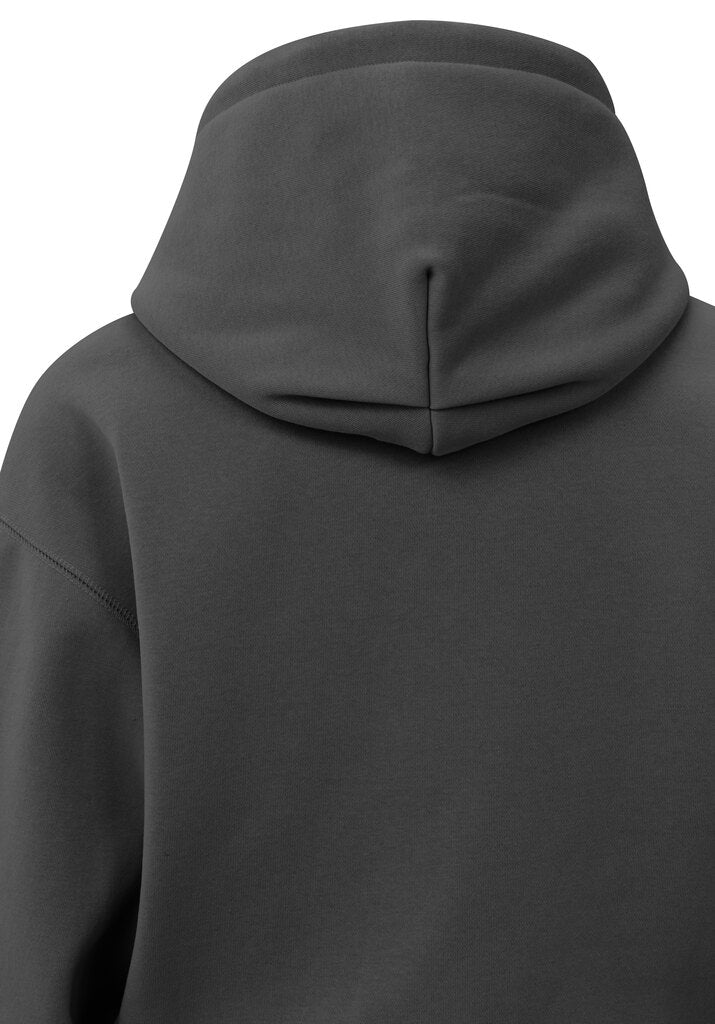 Hoodie Pleated Bottom YAYA Oyster Black
