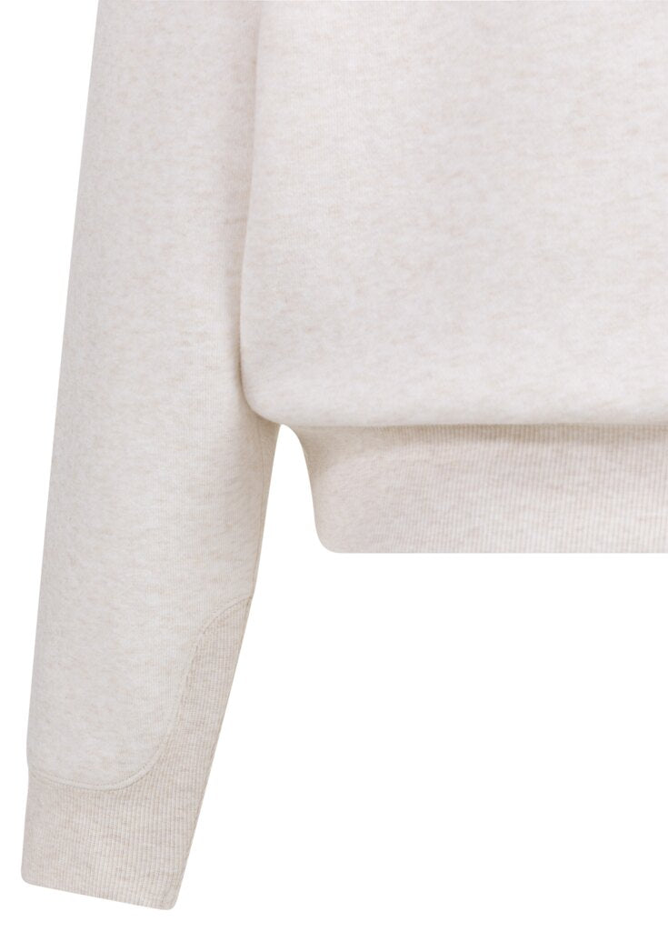 YAYA Zachte Sweater Met Artwork Kit Beige