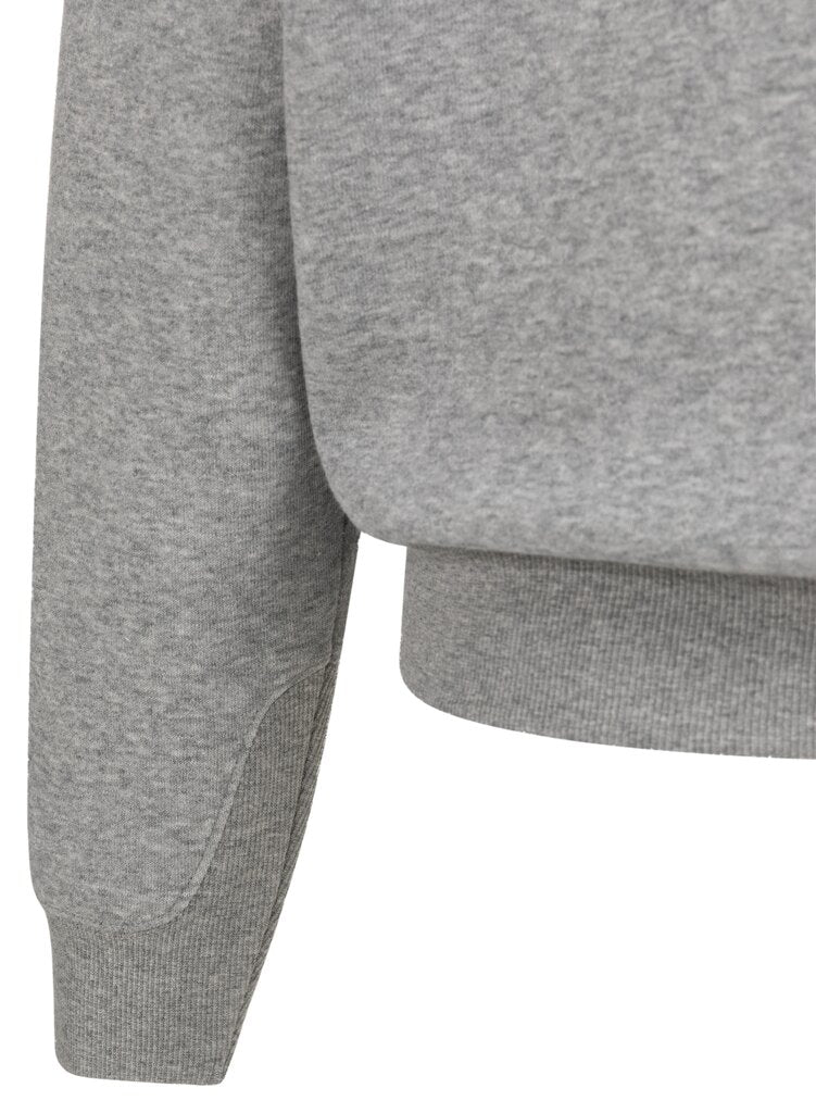 YAYA Zachte Sweater Met Artwork Iron Grey