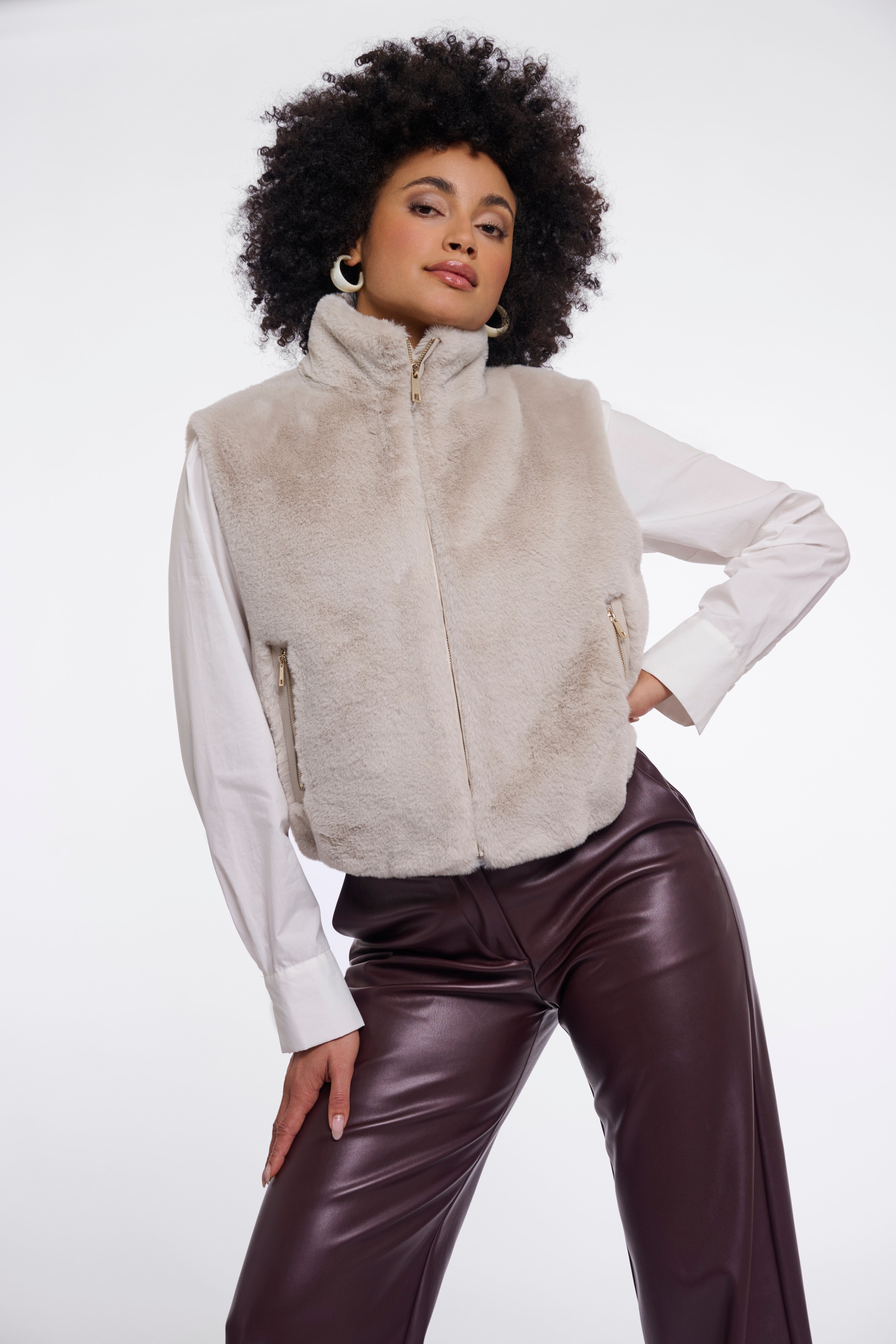 Rino&Pelle Nikki Faux Fur Oat