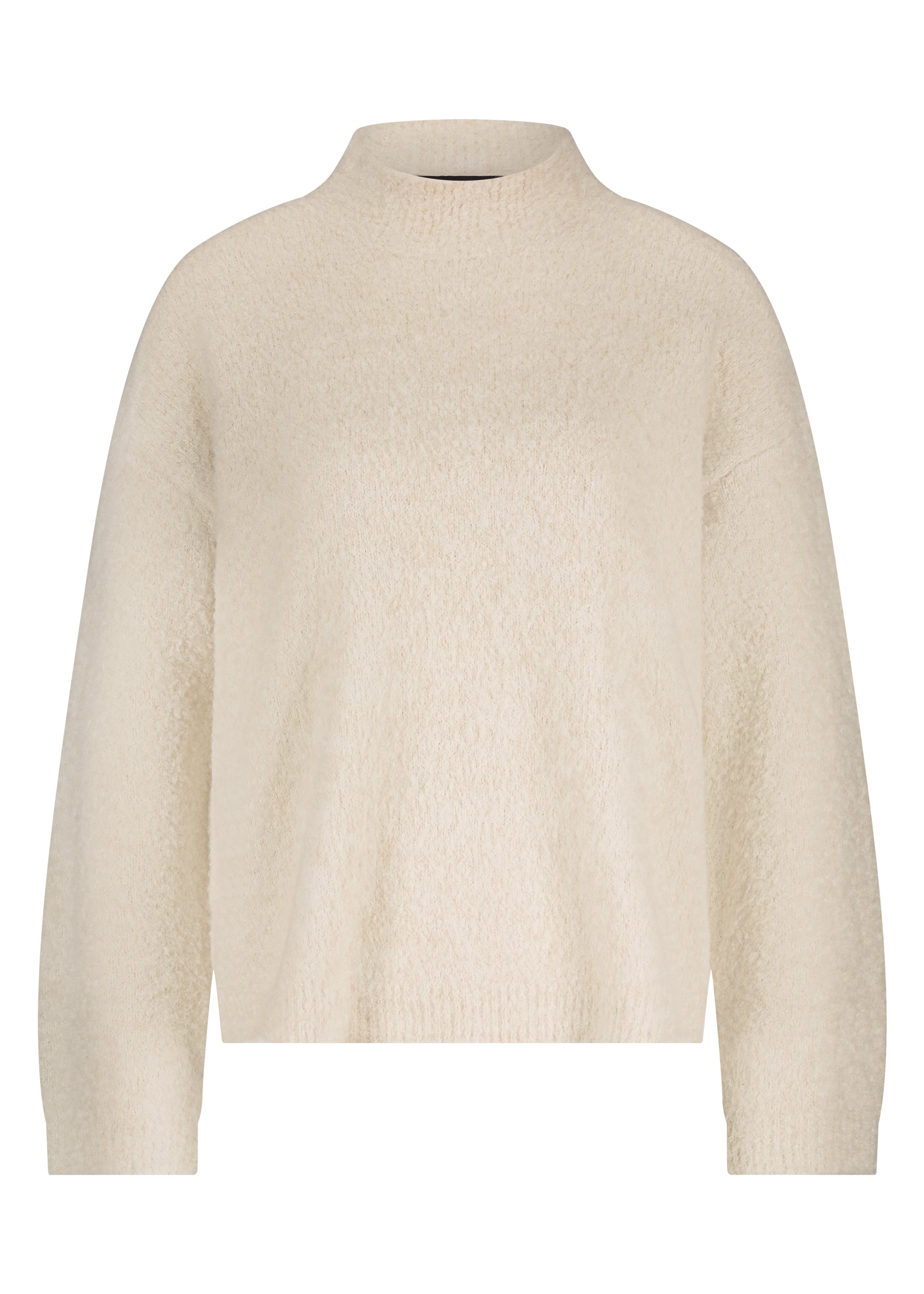 Tramontana Turtle Neck Boucle Jumper Stone