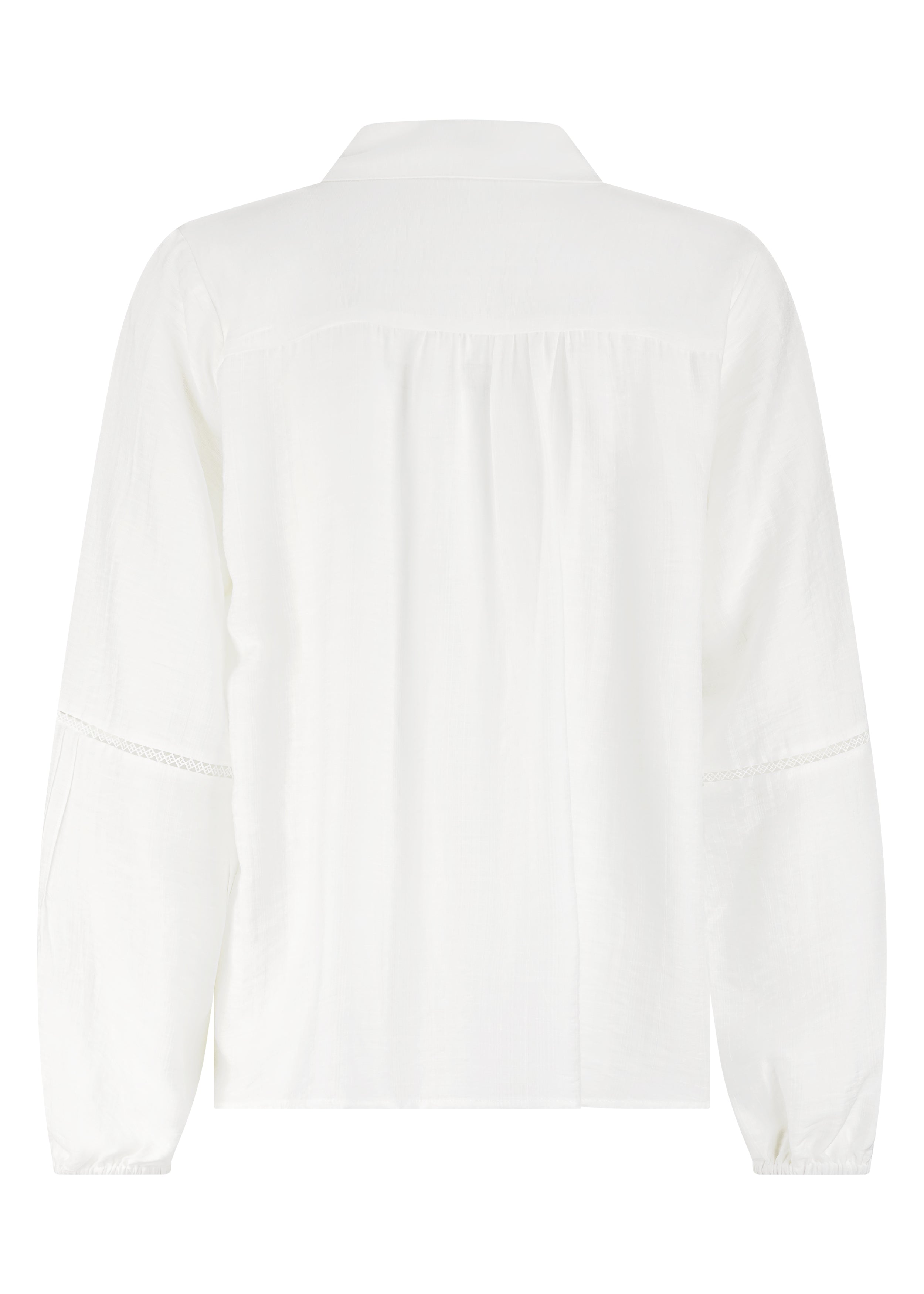 Tramontana Blouse Lace Tapes Off White