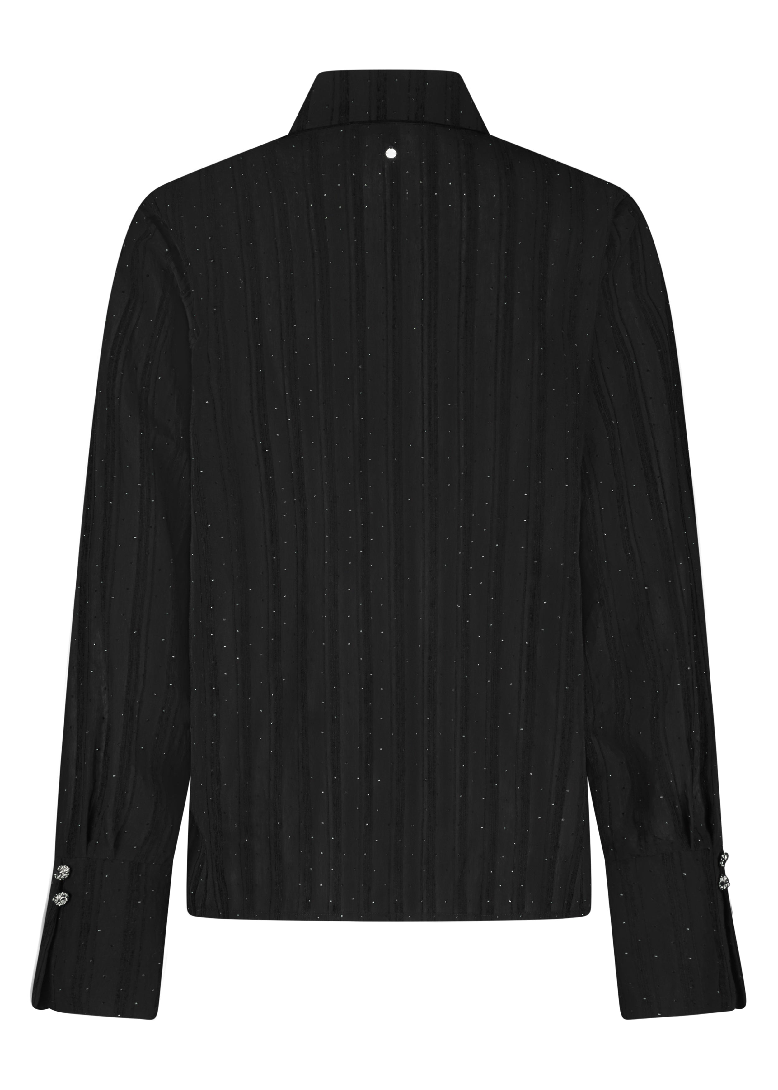 Tramontana Blouse Met Strassstenen Zwart