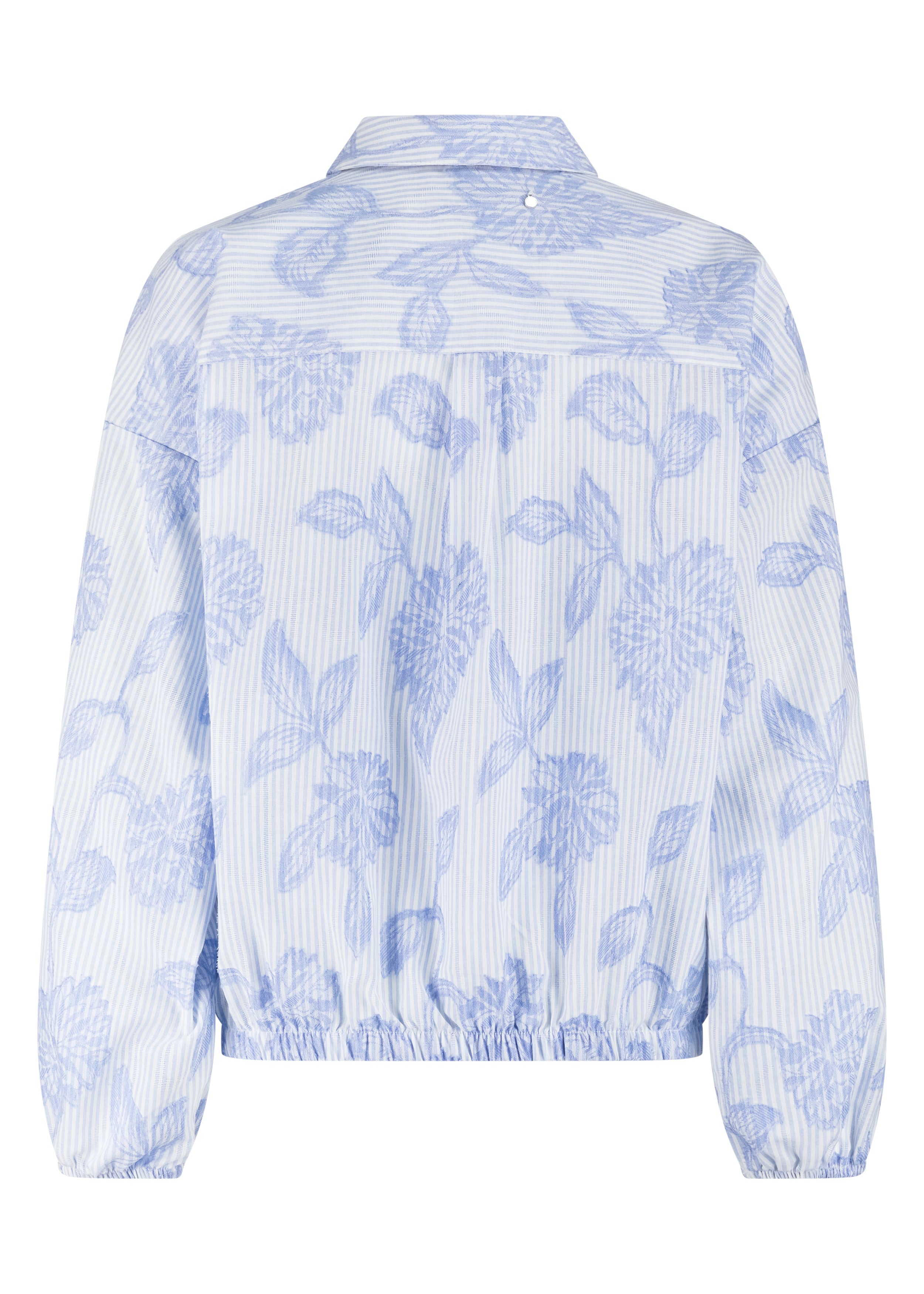 Tramontana Blouse Flower Pattern Breezy Blue
